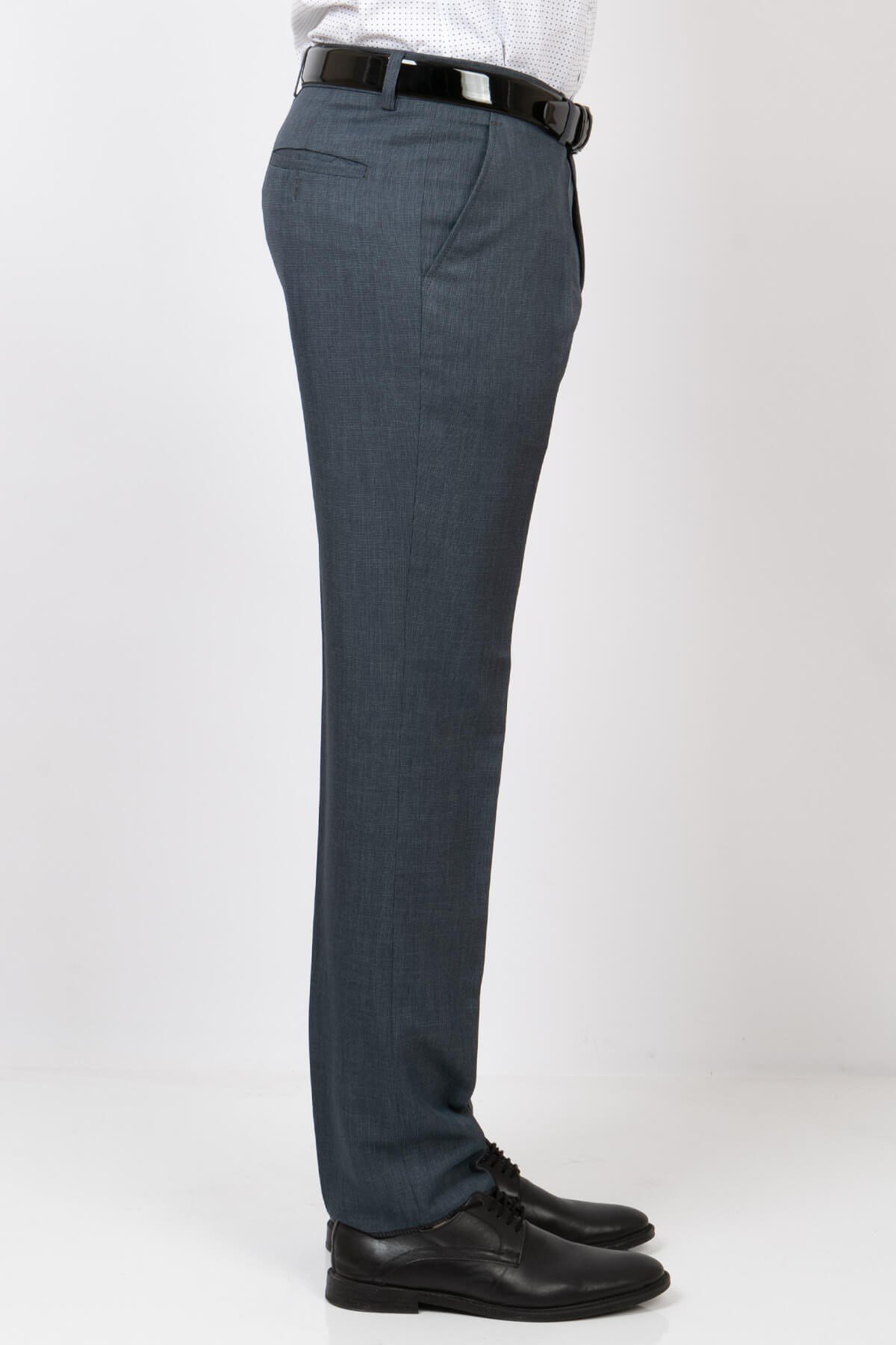 Pantalon Homme Jambe Skinny Tissu Anthracite MDV203MDV203-ANTRASİTModaviki