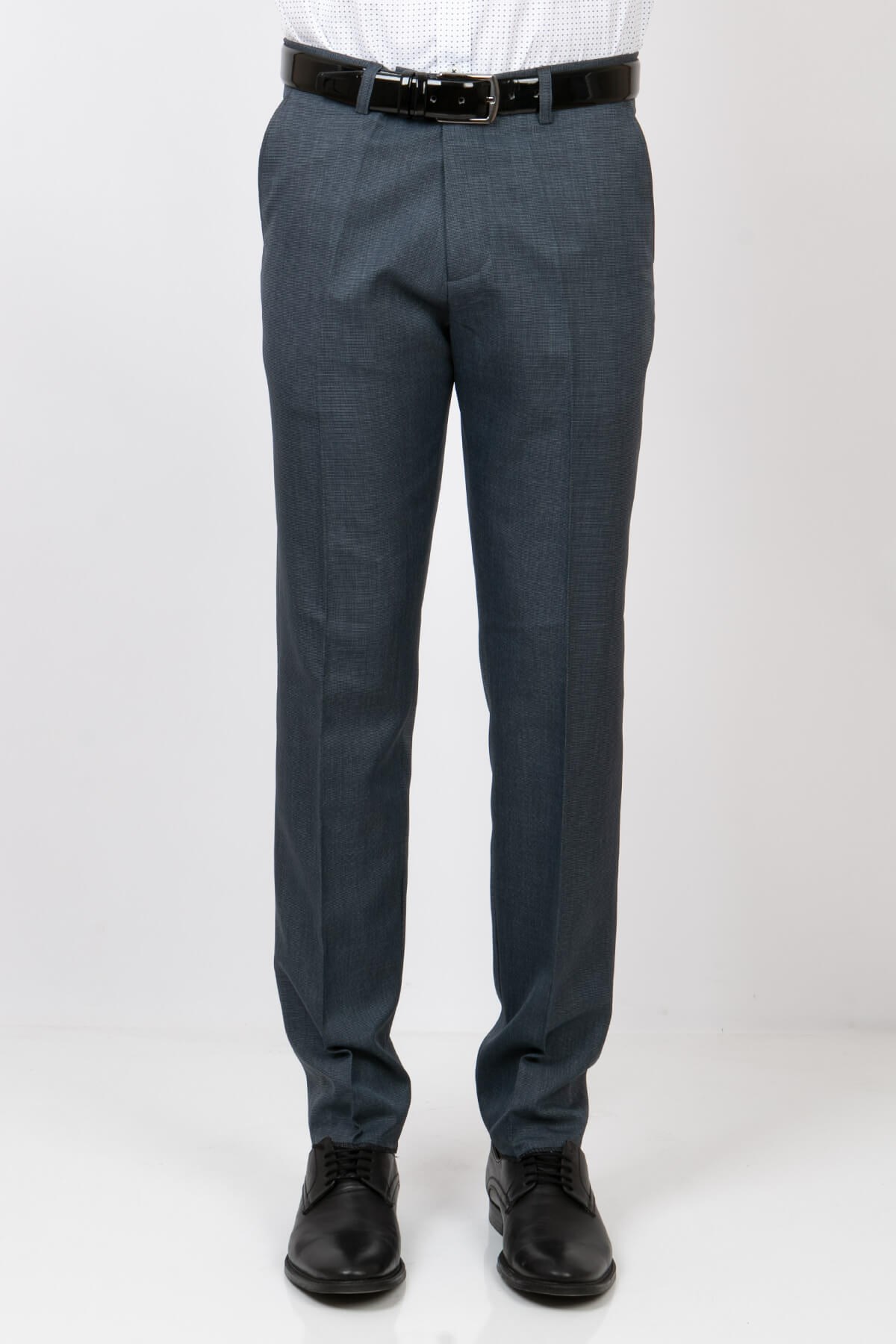 Pantalon Homme Jambe Skinny Tissu Anthracite MDV203MDV203-ANTRASİTModaviki