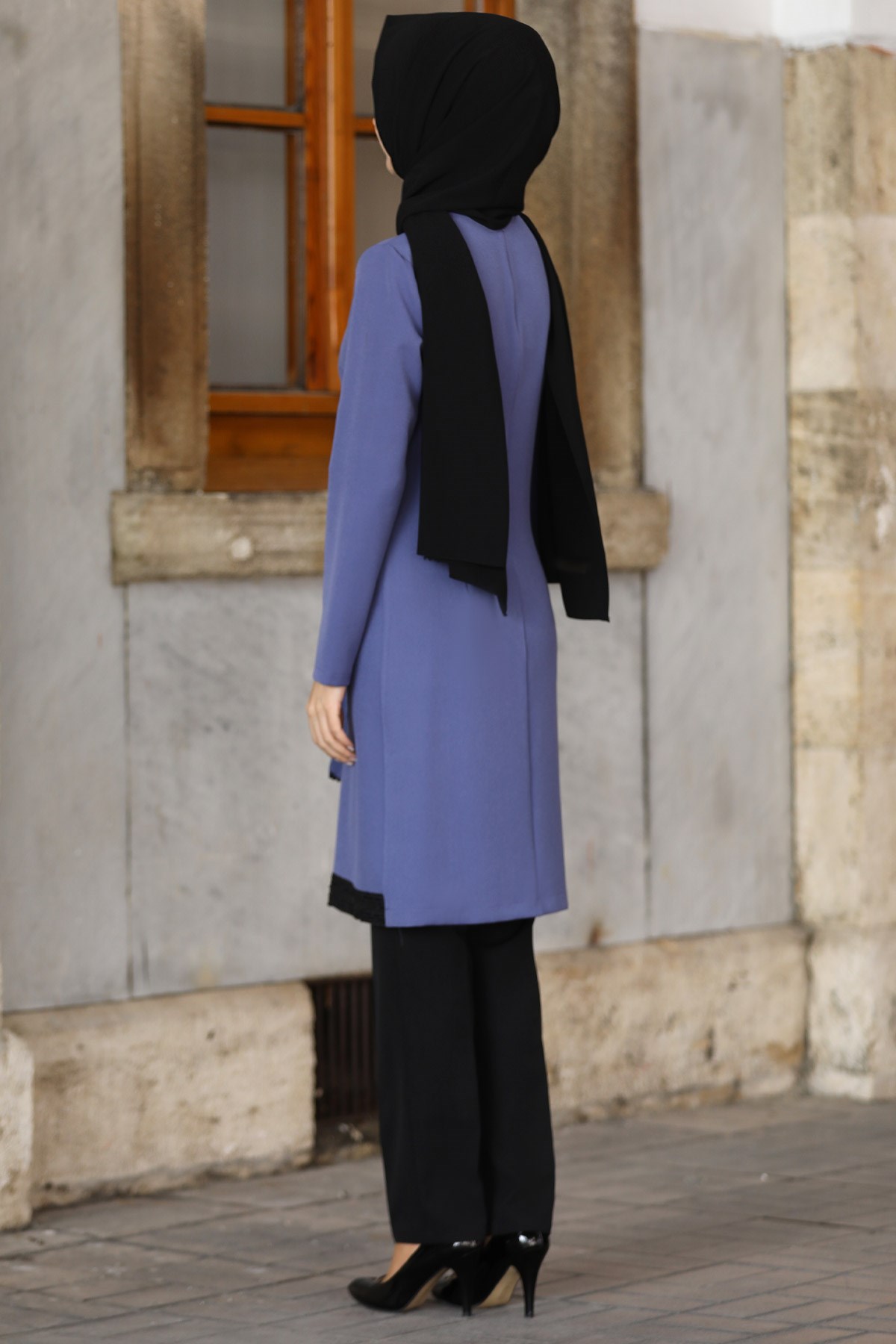 Pul Payet İşlemeli İkili Takım Lila MSA01MSA01-LİLAMSA