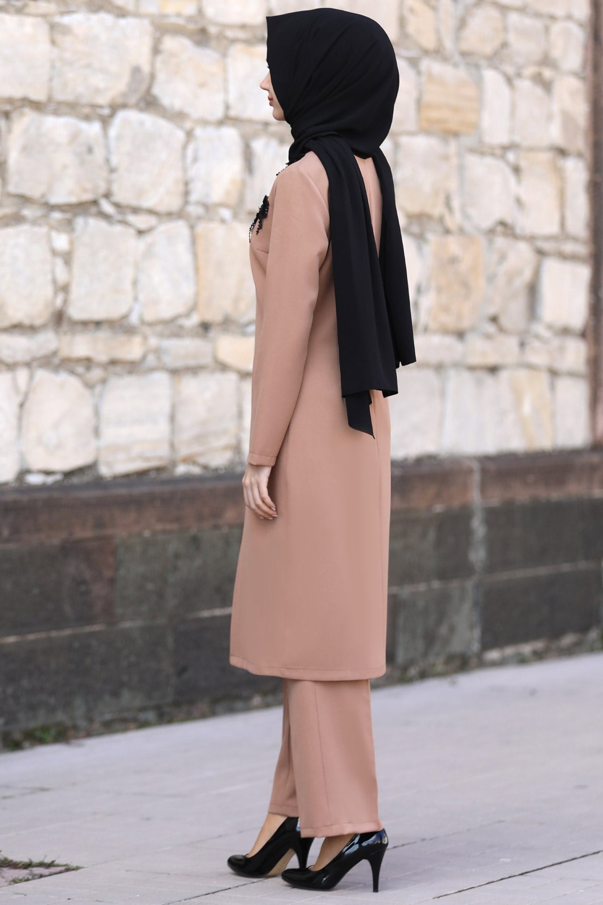 Gülce Takım Bej MSA02MSA02-VİZONMSA