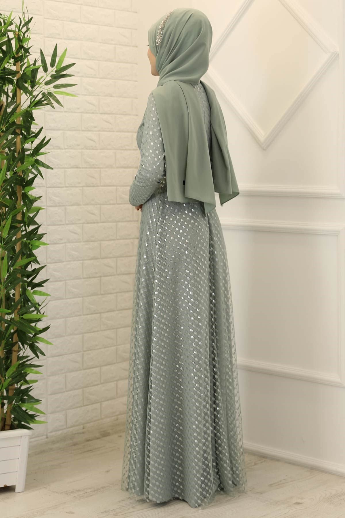 BAHAR ABİYENDY12-MİNTNidya Moda