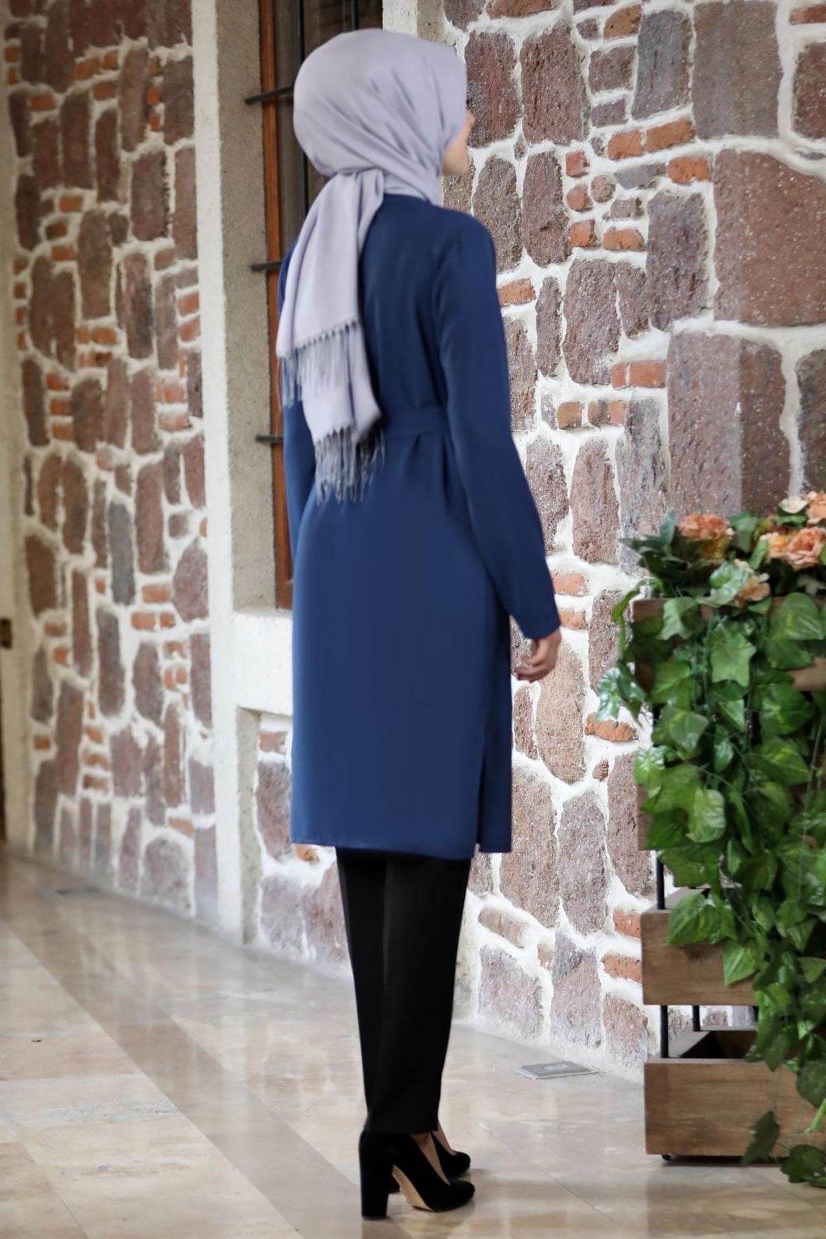 Nadide Tunik İndigo NDY14NDY14-İNDİGONidya Moda