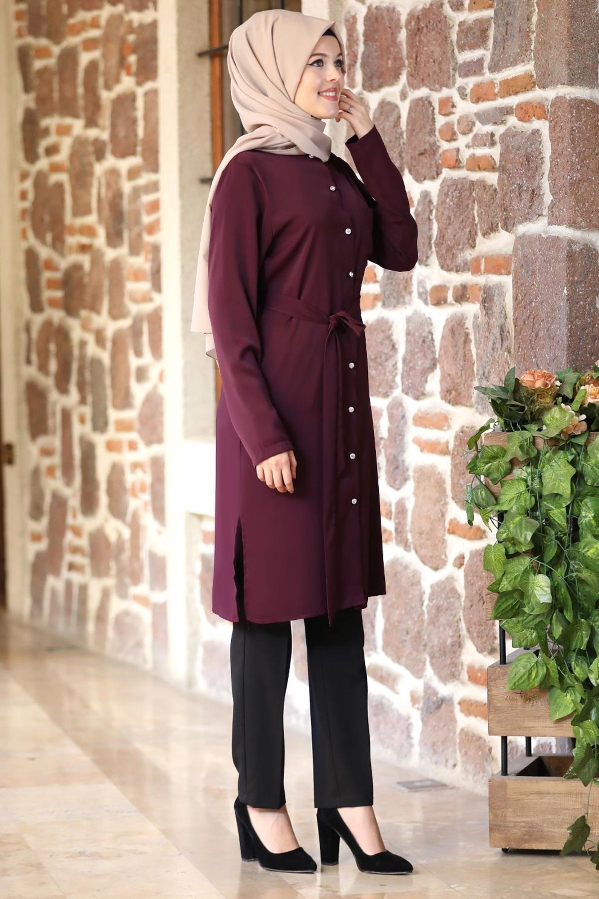 NADİDE TUNİKNDY14-MÜRDÜMNidya Moda