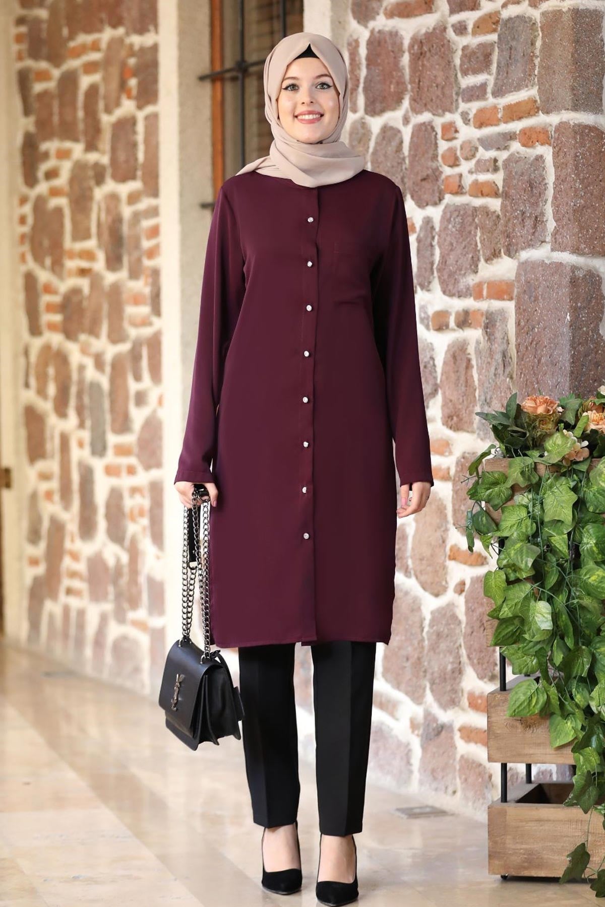 NADİDE TUNİKNDY14-MÜRDÜMNidya Moda