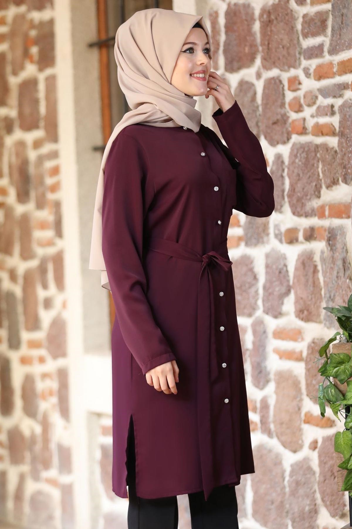 NADİDE TUNİKNDY14-MÜRDÜMNidya Moda