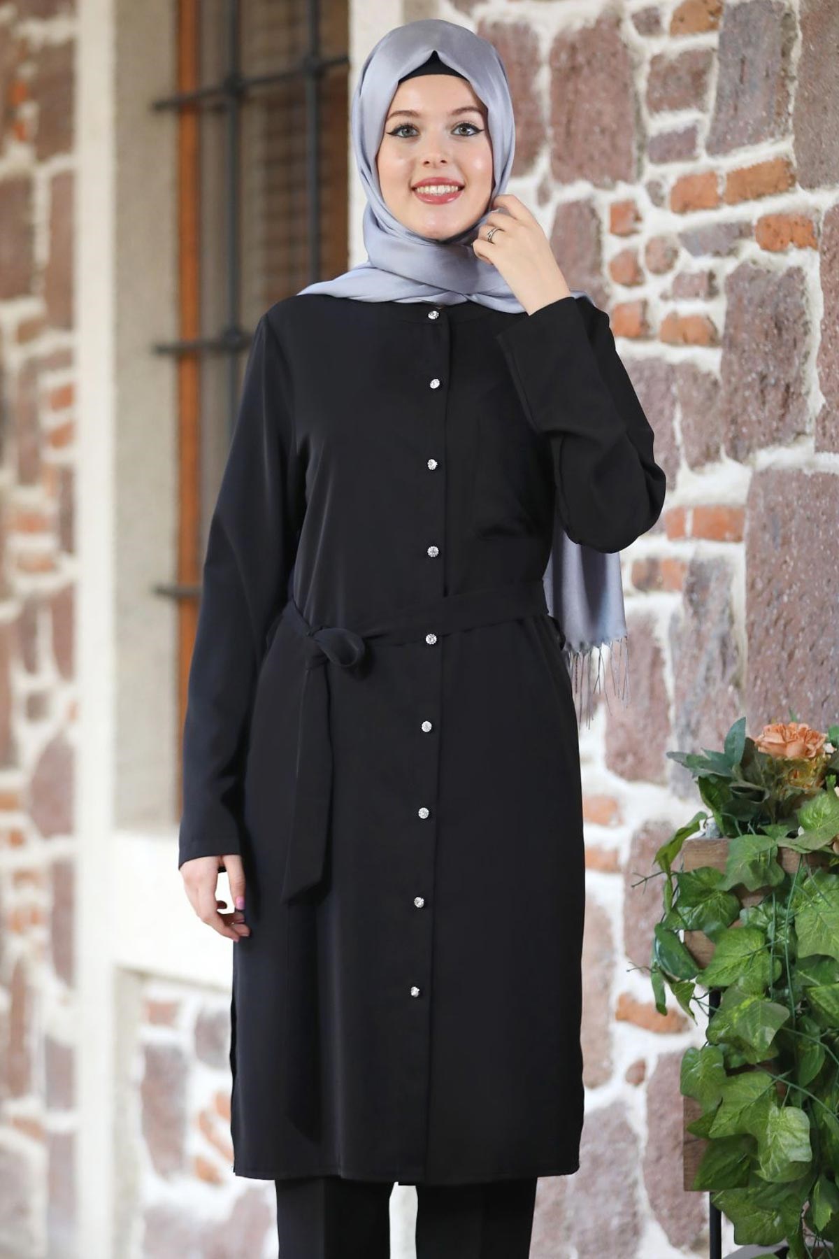 Nadide Tunik Siyah NDY14NDY14-SİYAHNidya Moda
