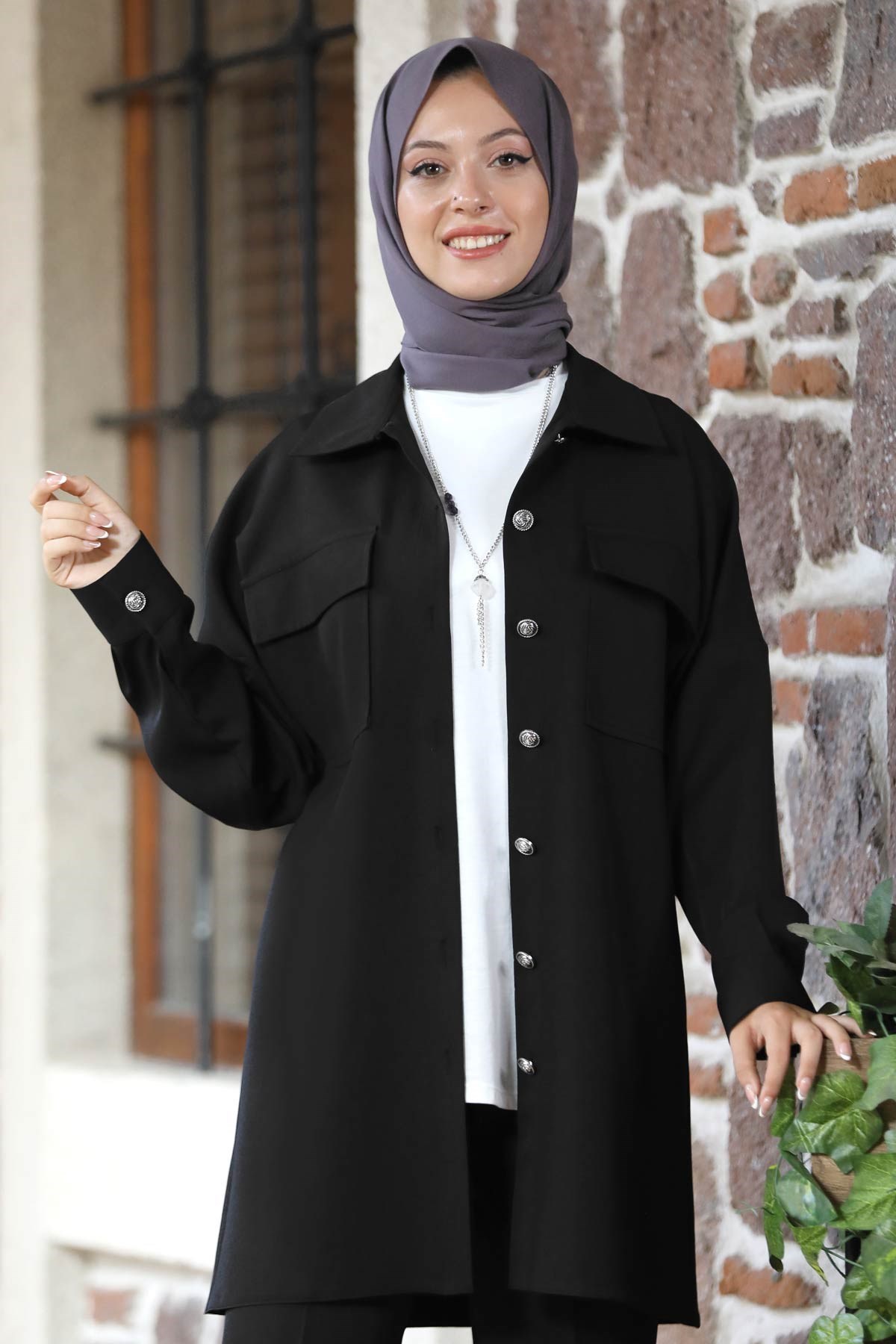 Kübra İkili Takım Siyah SD58SD58-SİYAHSude Tekstil