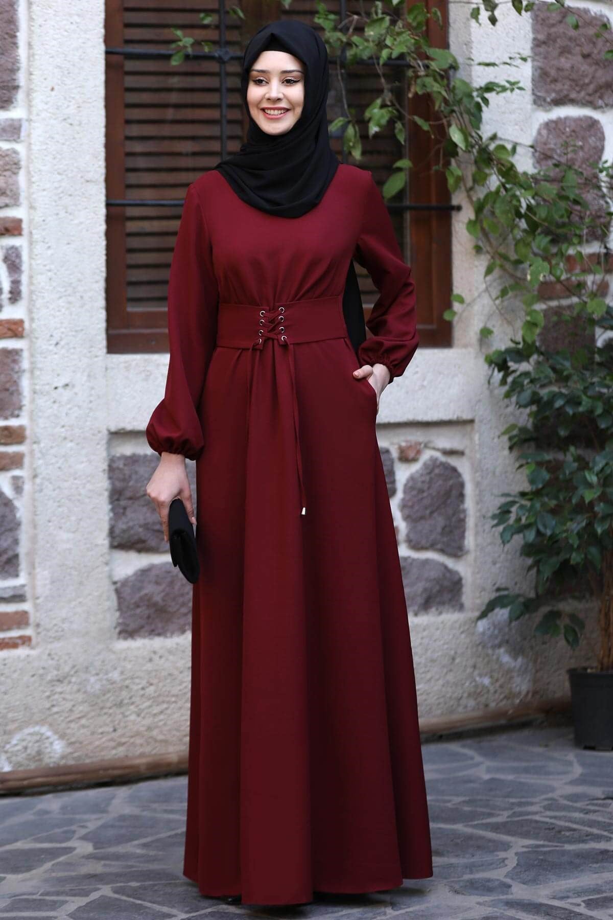 Masal Elbise SN32-BORDOSefanisa