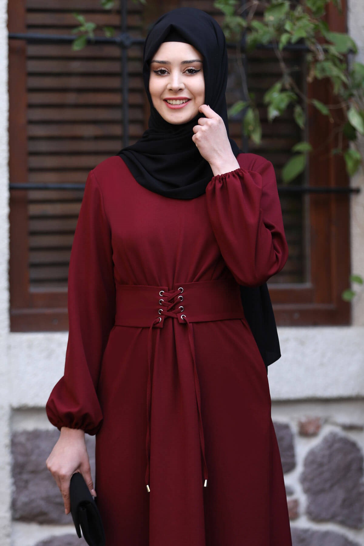 Masal Elbise SN32-BORDOSefanisa