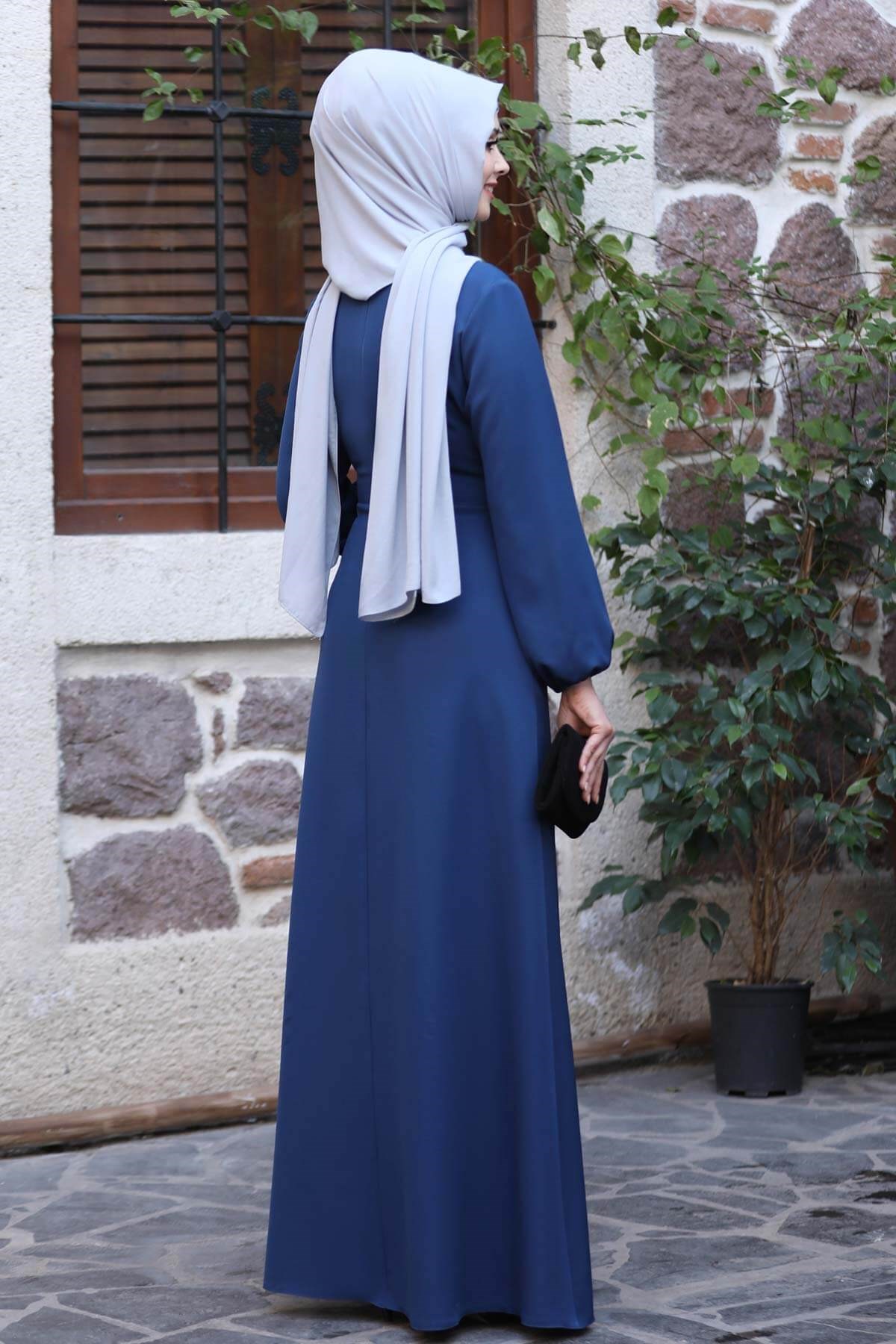 Masal - Elbise -Mavi - SN32SN32-MAVİSefanisa