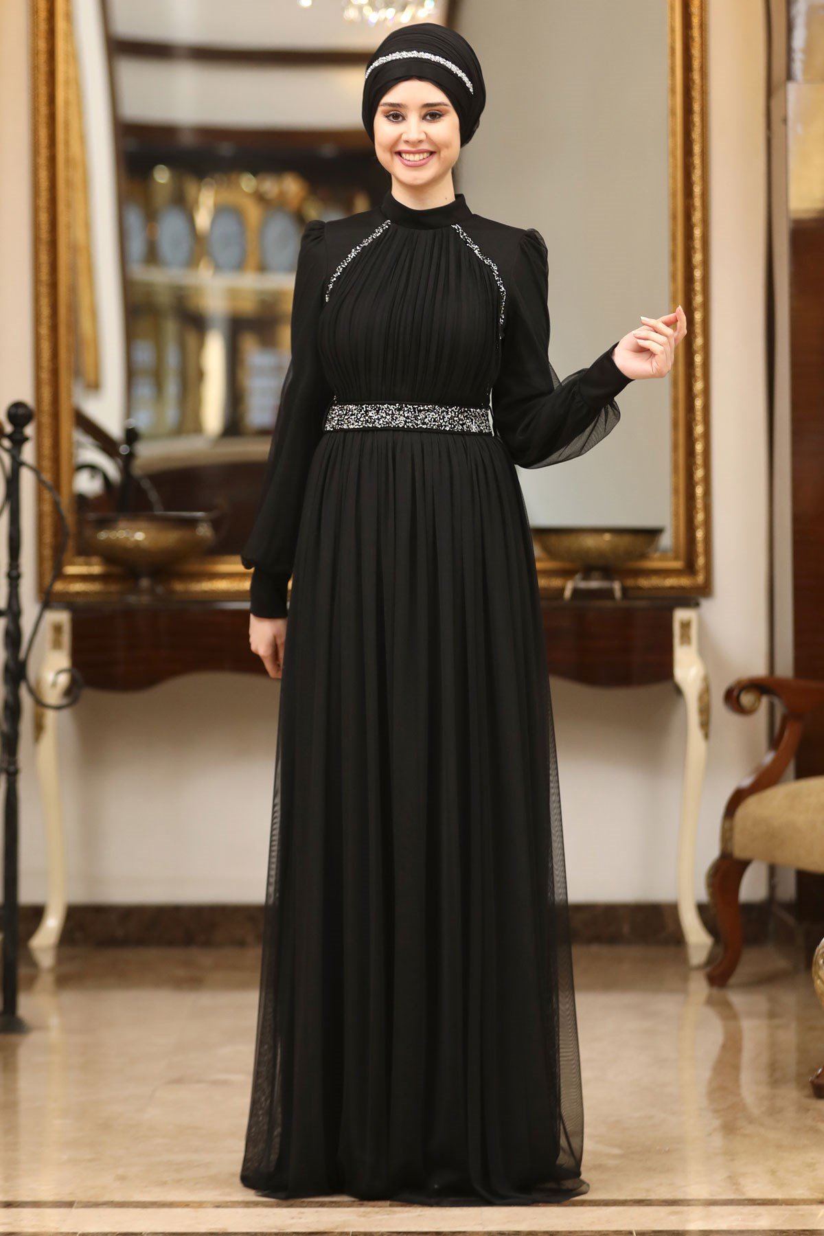 EFSANE ABİYESN40-SİYAHSefanisa