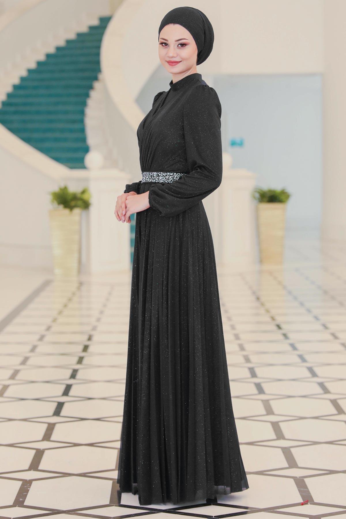 Dila Abiye Siyah SN44SN44-SİYAHSefanisa