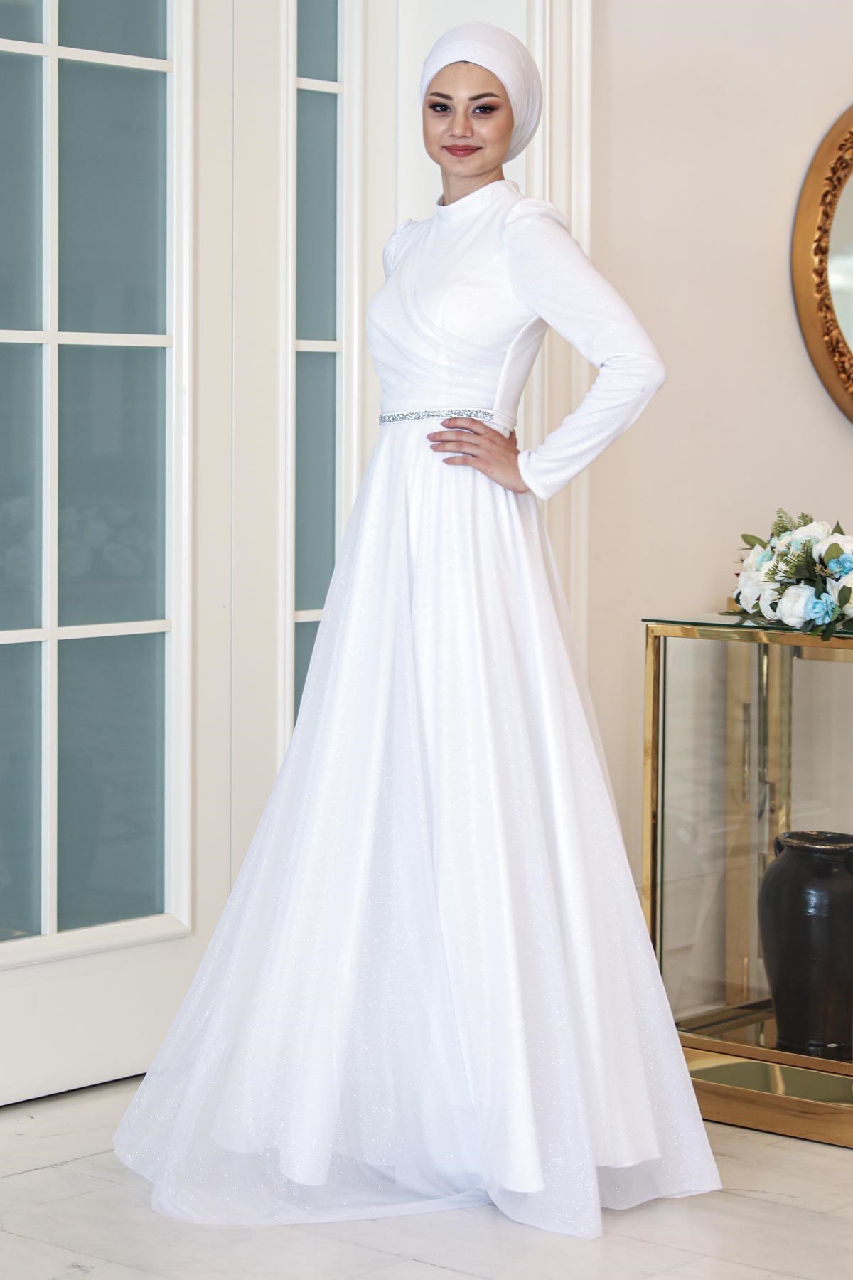 Işıl Abiye Beyaz SN46SN46-BEYAZSefanisa