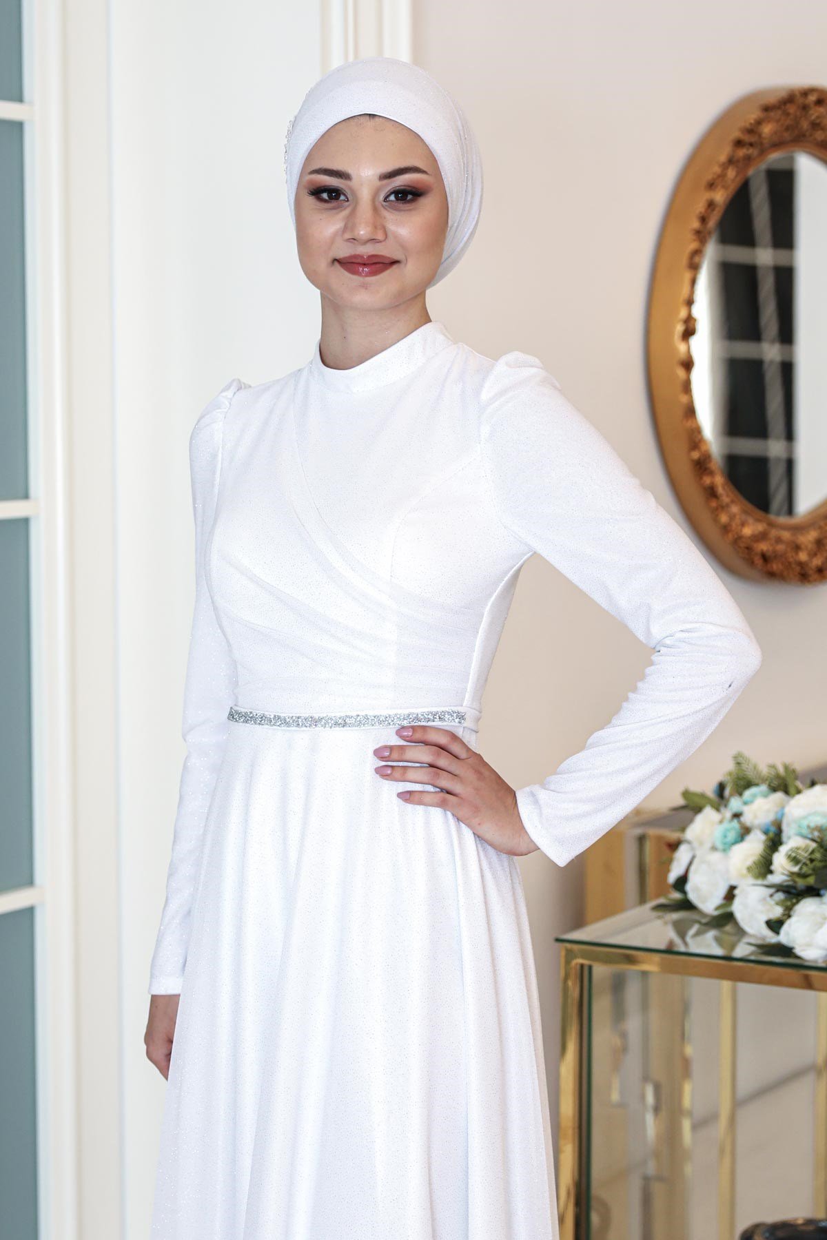 Işıl Abiye Beyaz SN46SN46-BEYAZSefanisa