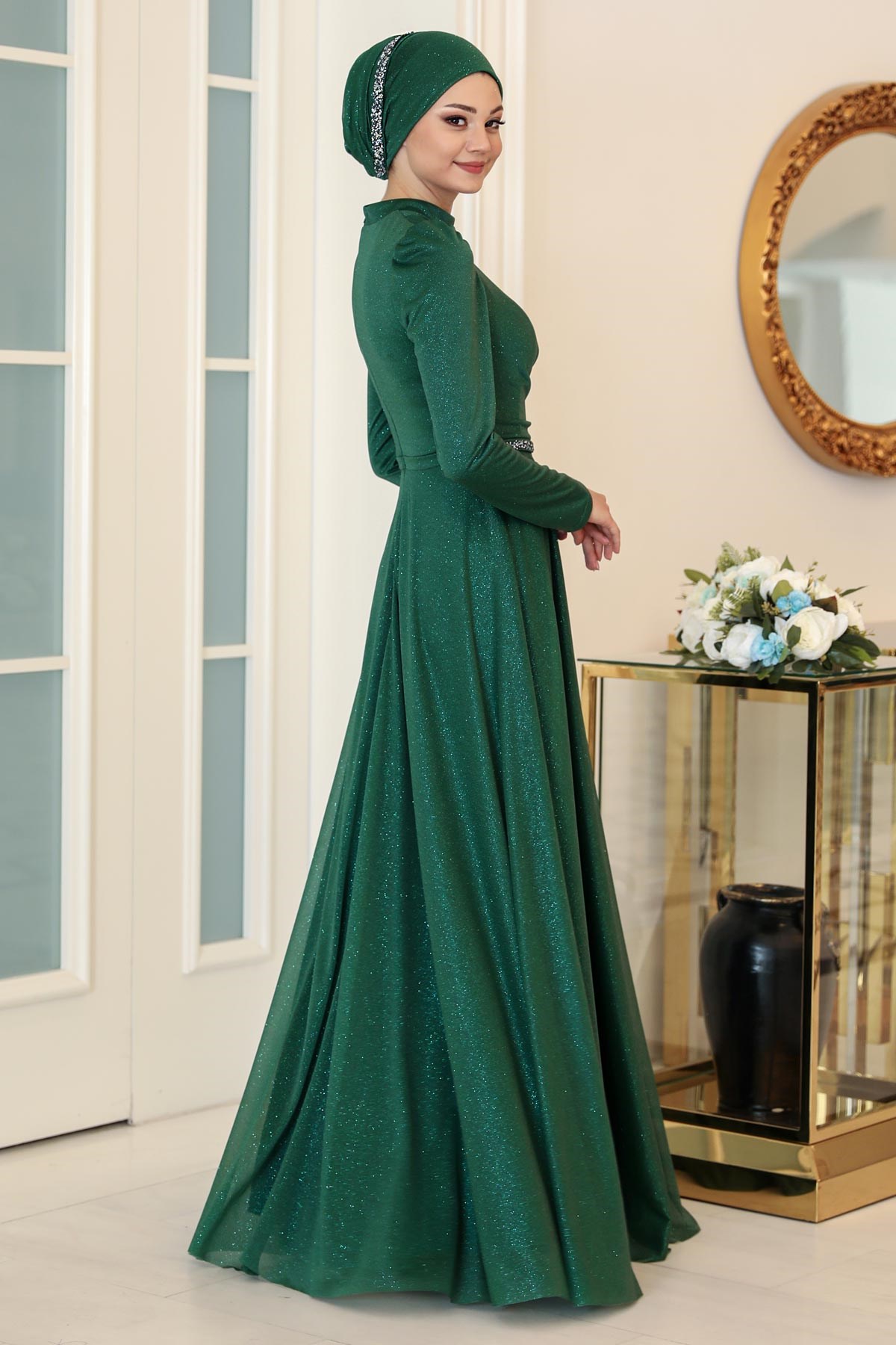 Işıl Abiye Zümrüt SN46SN46-ZÜMRÜTSefanisa