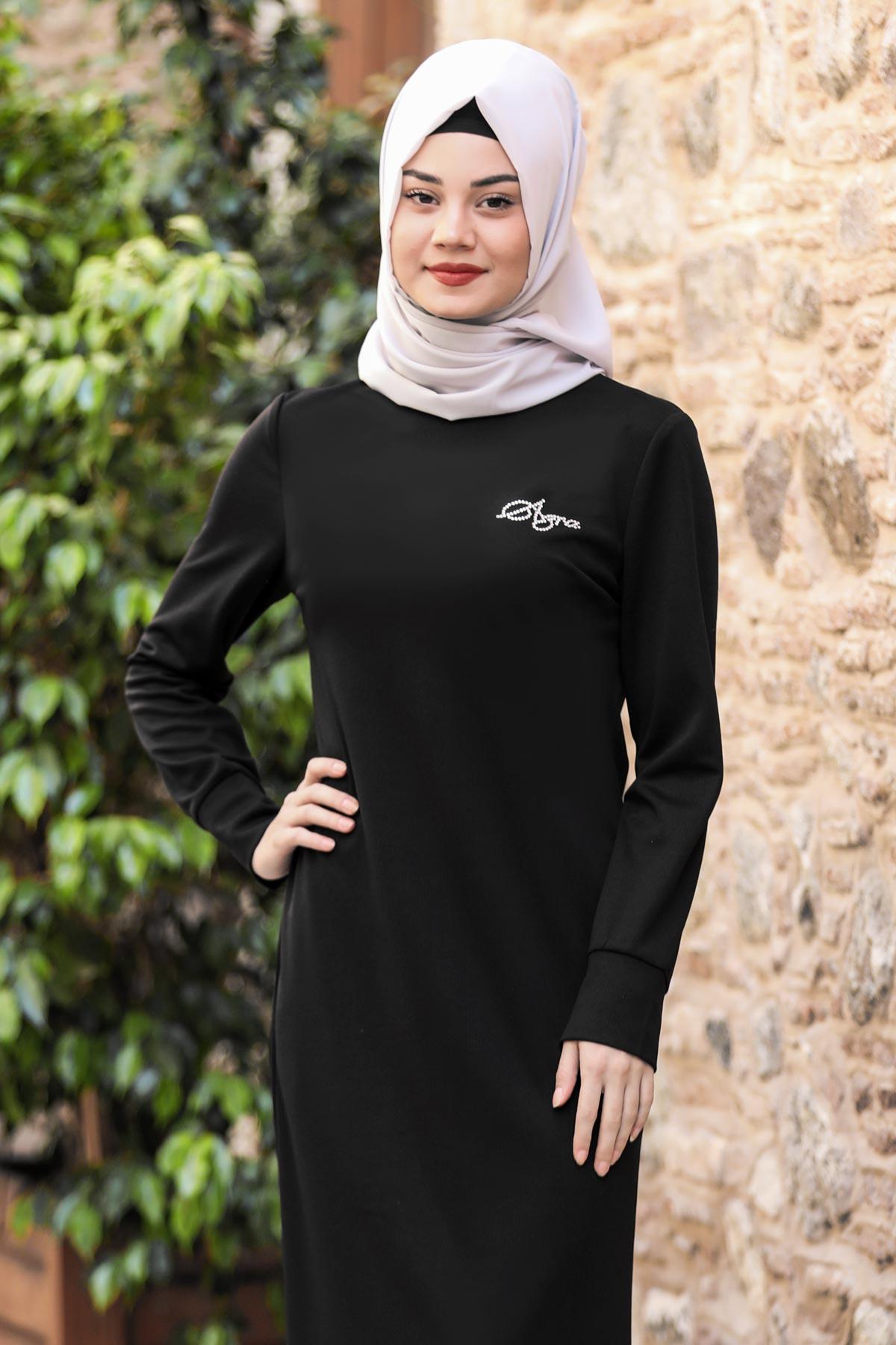 Azra Elbise Siyah SN62SN62-SİYAHSefanisa