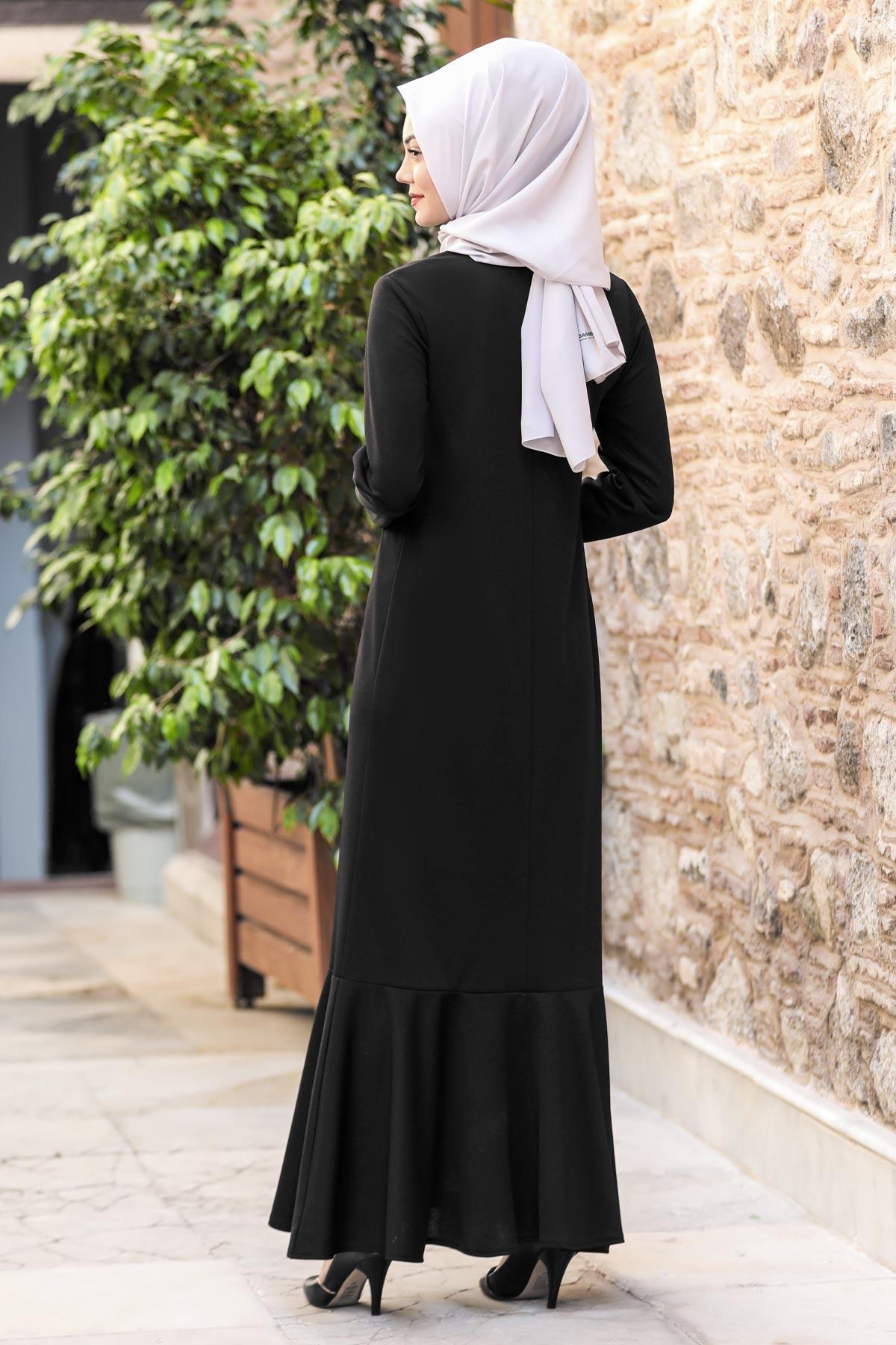 Azra Elbise Siyah SN62SN62-SİYAHSefanisa