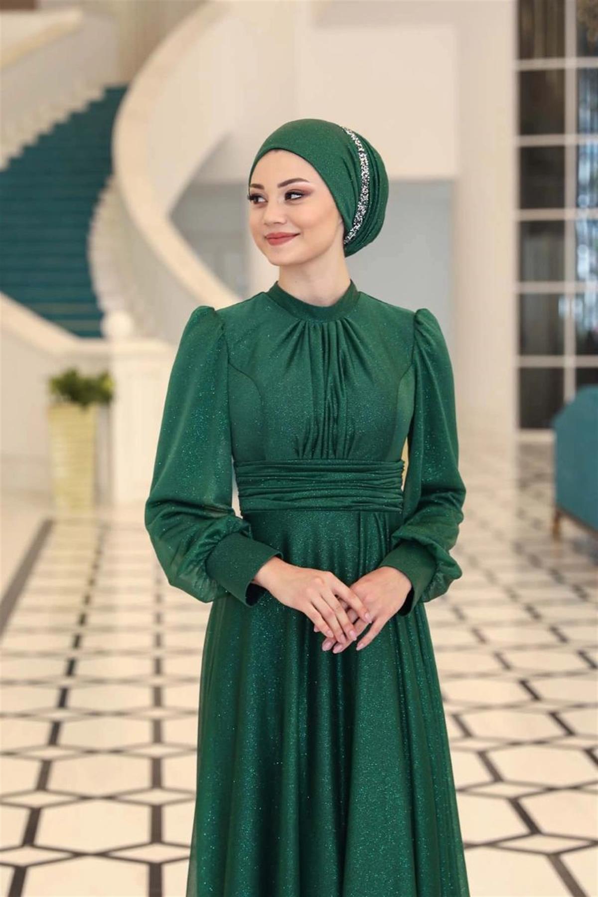 Kübra Abiye Zümrüt SN76SN76-ZÜMRÜTSefanisa