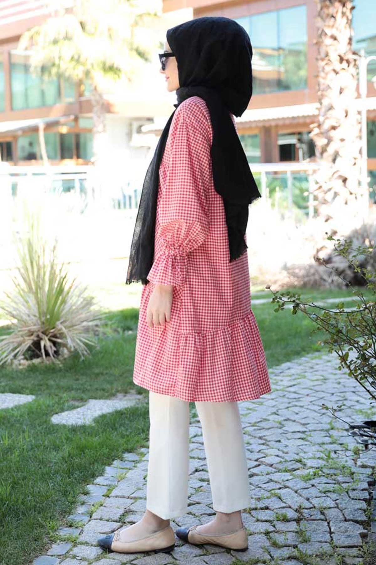 Maxi Tunik Kırmızı ST07ST07-KIRMIZISeda Tiryaki