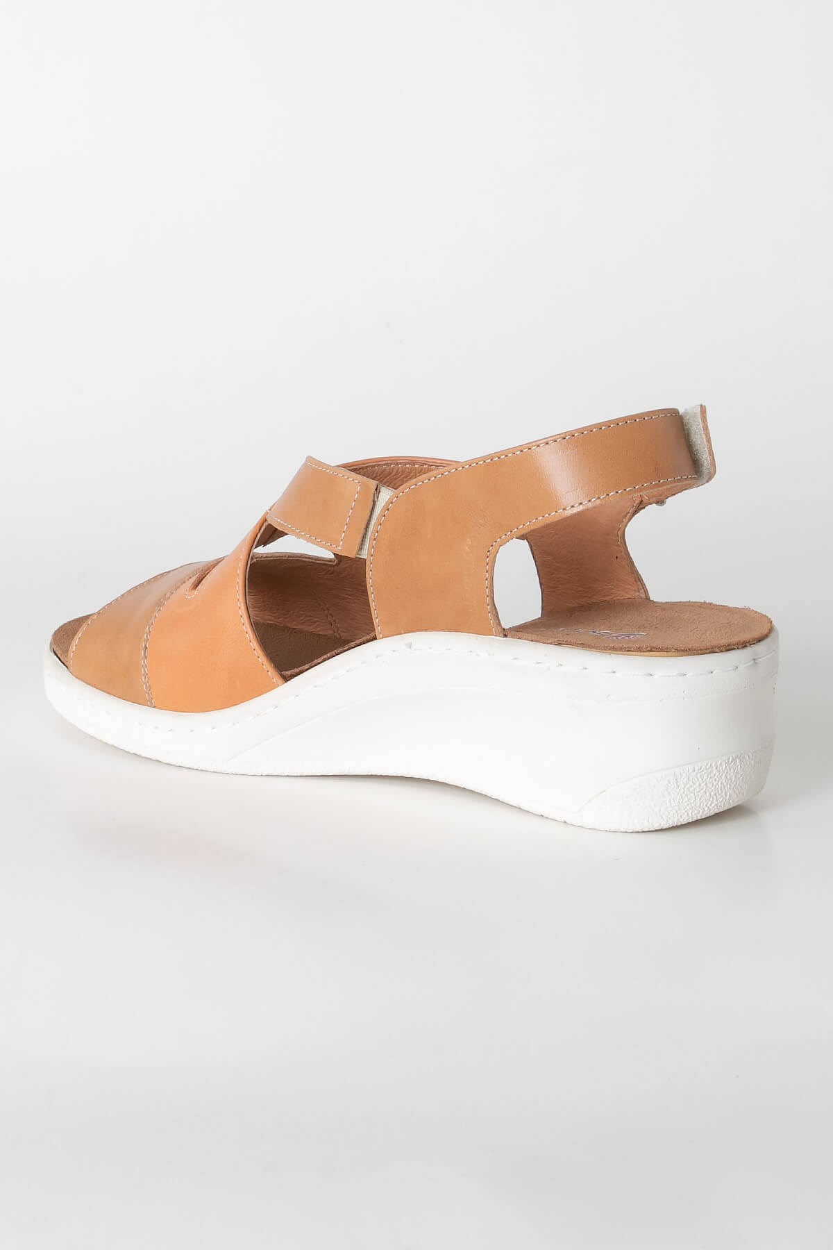 Hakiki  Deri  Anatomik  Sandalet Taba  ZND1365802ZND1365802-TABASoftMode