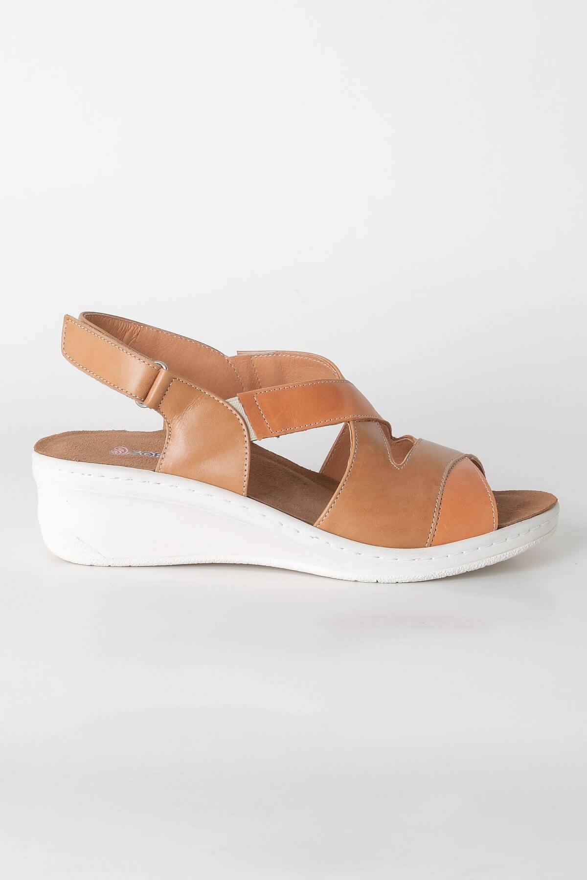 Hakiki  Deri  Anatomik  Sandalet Taba  ZND1365802ZND1365802-TABASoftMode