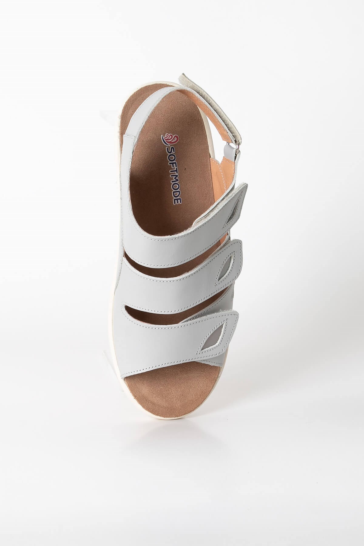 Genuine Leather Anatomic Sandals Grey ZND1365812ZND1365812-GRİSoftMode