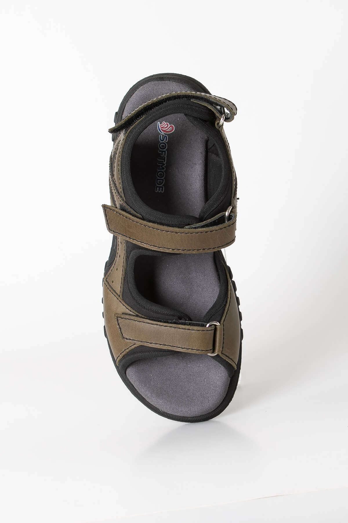 Genuine Leather Anatomic Sandals Khaki ZNDNK01ZNDNK01-HAKİSoftMode
