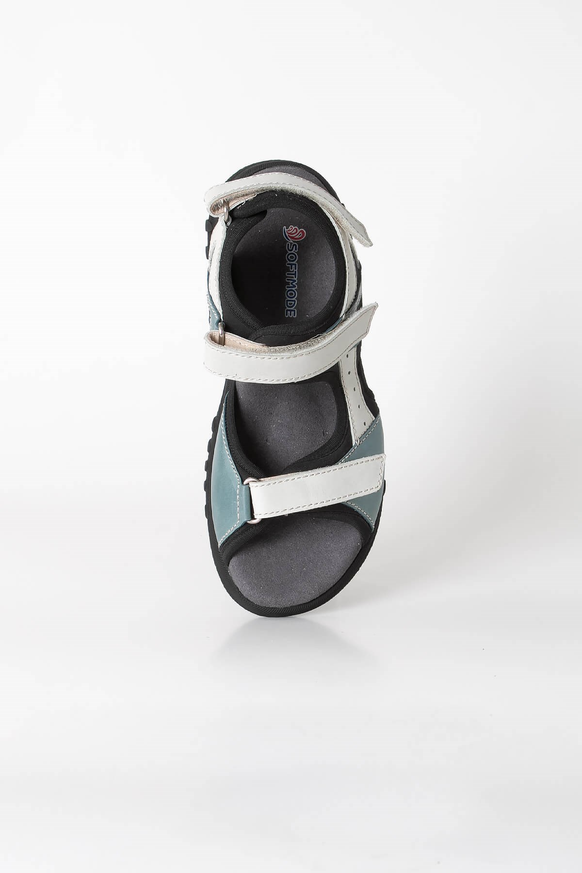 Anatomische Sandalen Aus Echtem Leder  Petrol ZNDNK01ZNDNK01-PETROLSoftMode