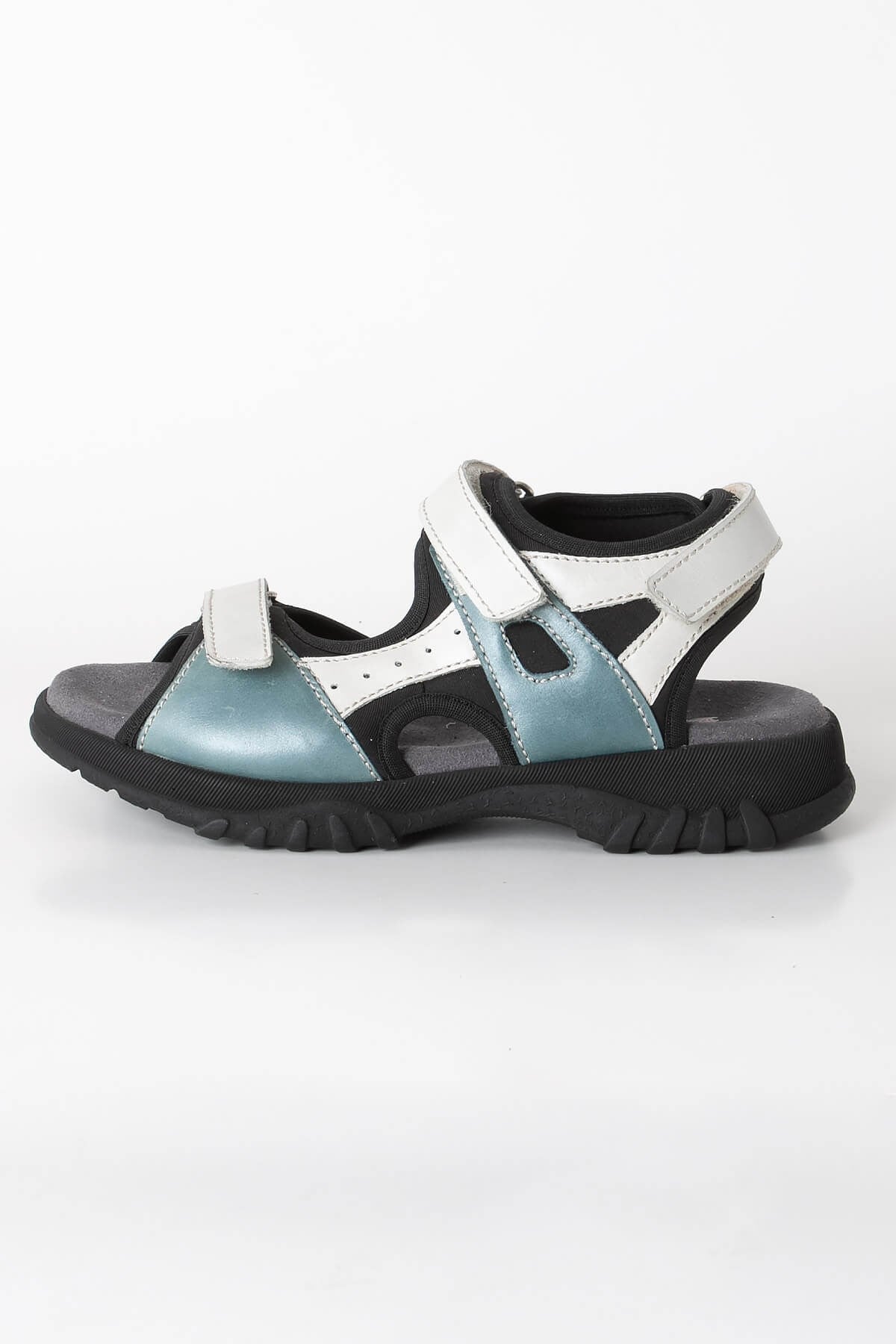 Anatomische Sandalen Aus Echtem Leder  Petrol ZNDNK01ZNDNK01-PETROLSoftMode