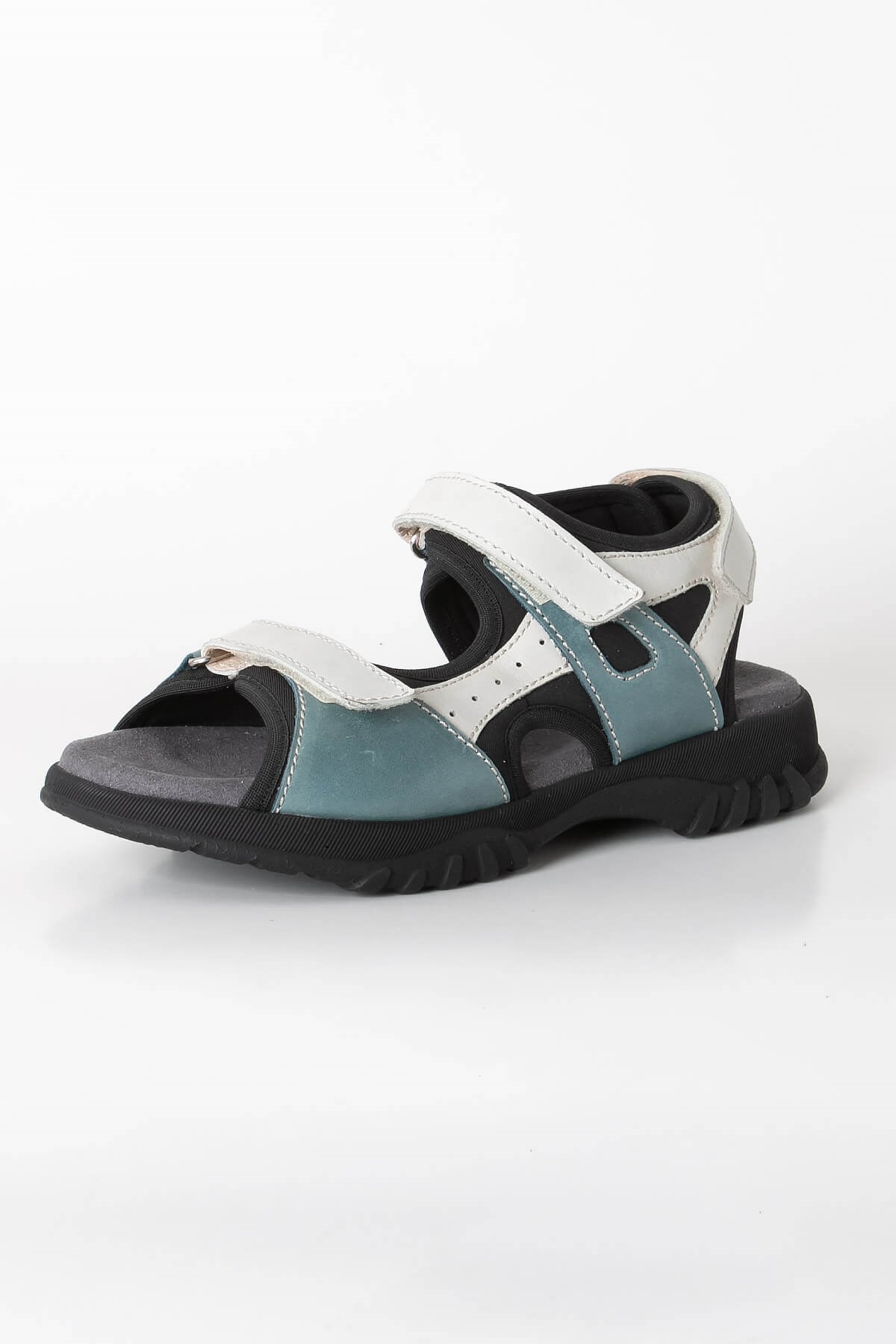 Anatomische Sandalen Aus Echtem Leder  Petrol ZNDNK01ZNDNK01-PETROLSoftMode