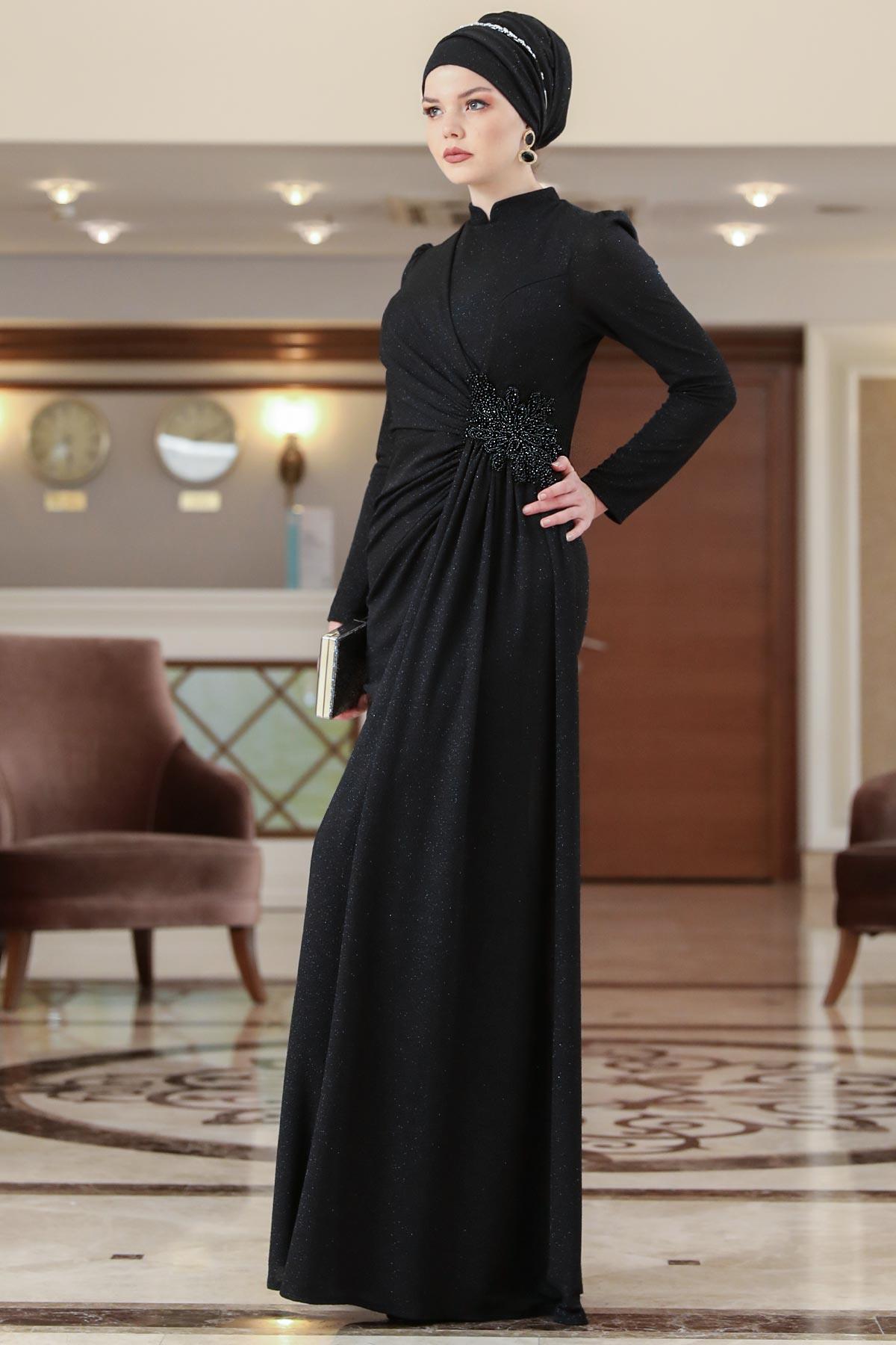 BELKIZ ABİYEAHN226-SİYAHAhunisa