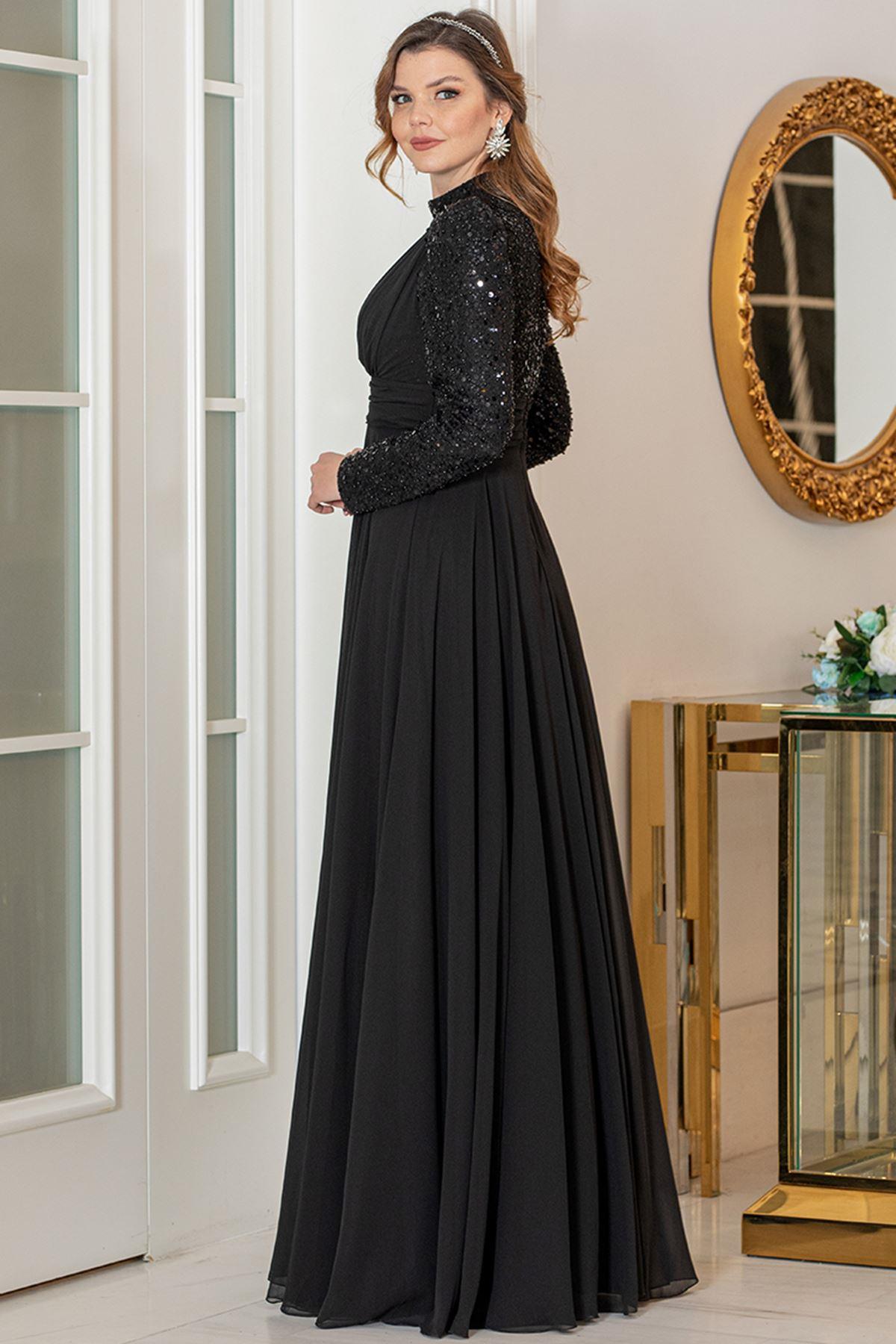 Ayra Abiye Siyah AHN248AHN248-SİYAHAhunisa