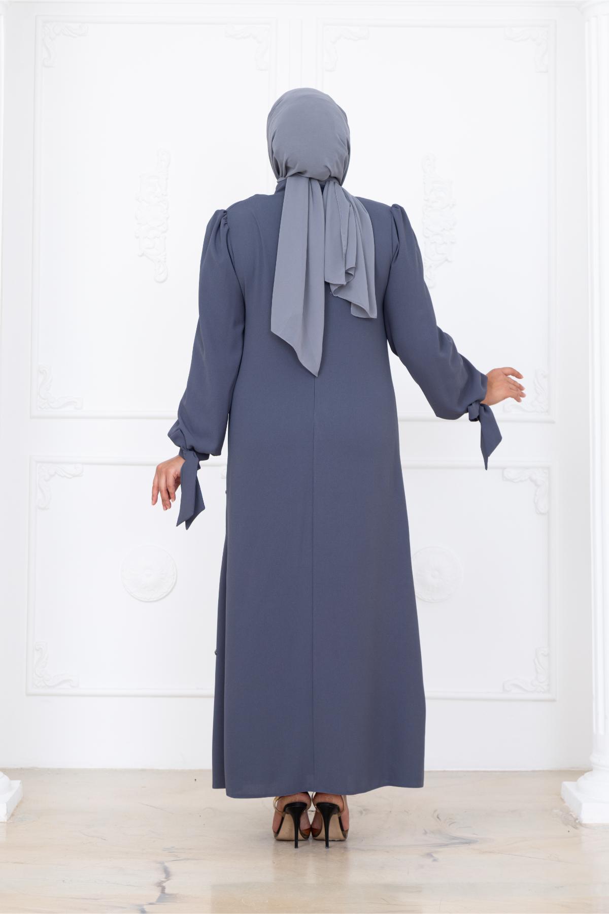 İrem Tesettür Abiye AMH1092AMH1092-GRİAmine Hüma