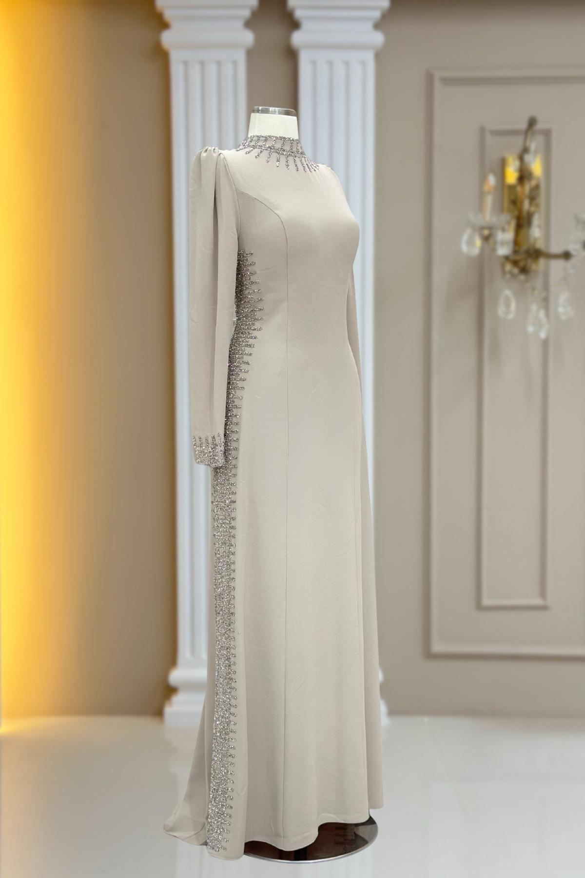 Sıla AbiyeAMH1126-BejAmine Hüma