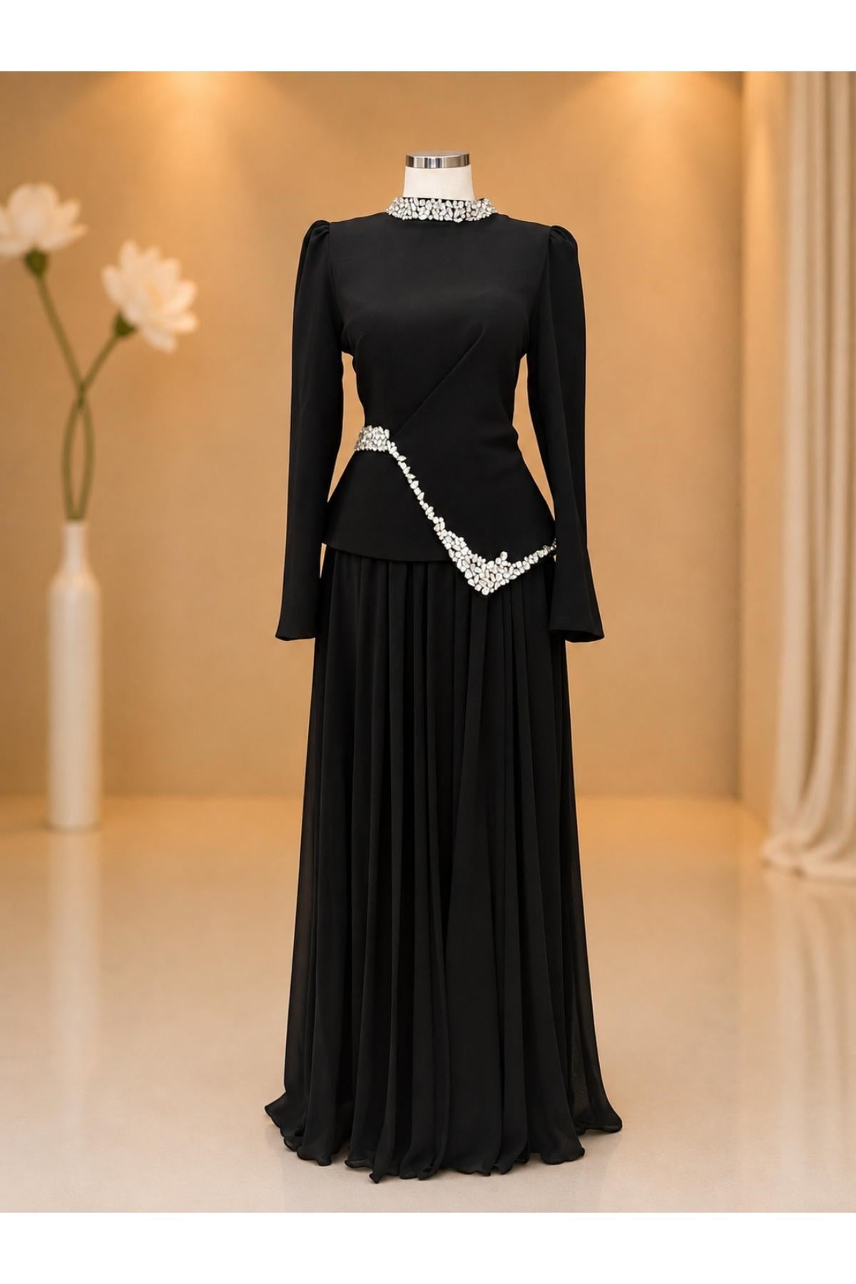 Yaren Abiye AMH1168-SiyahAMH1168-SİYAHAmine Hüma