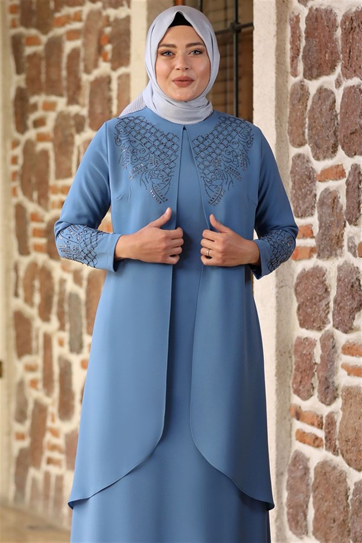 BAHAR ABİYE AMH610AMH610-BEBE MAVİAmine Hüma