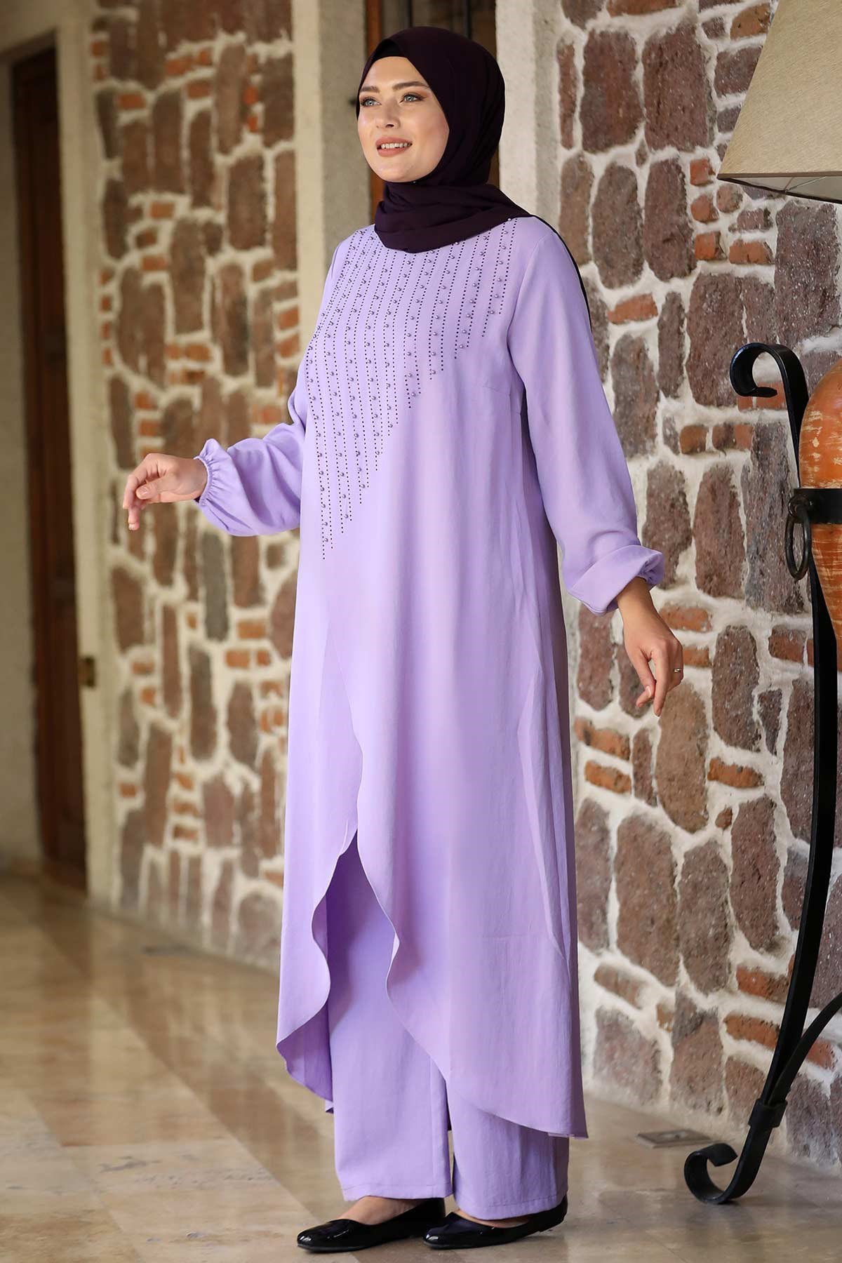 İNCİ İKİLİ TAKIMAMH704-LAVANTAAmine Hüma