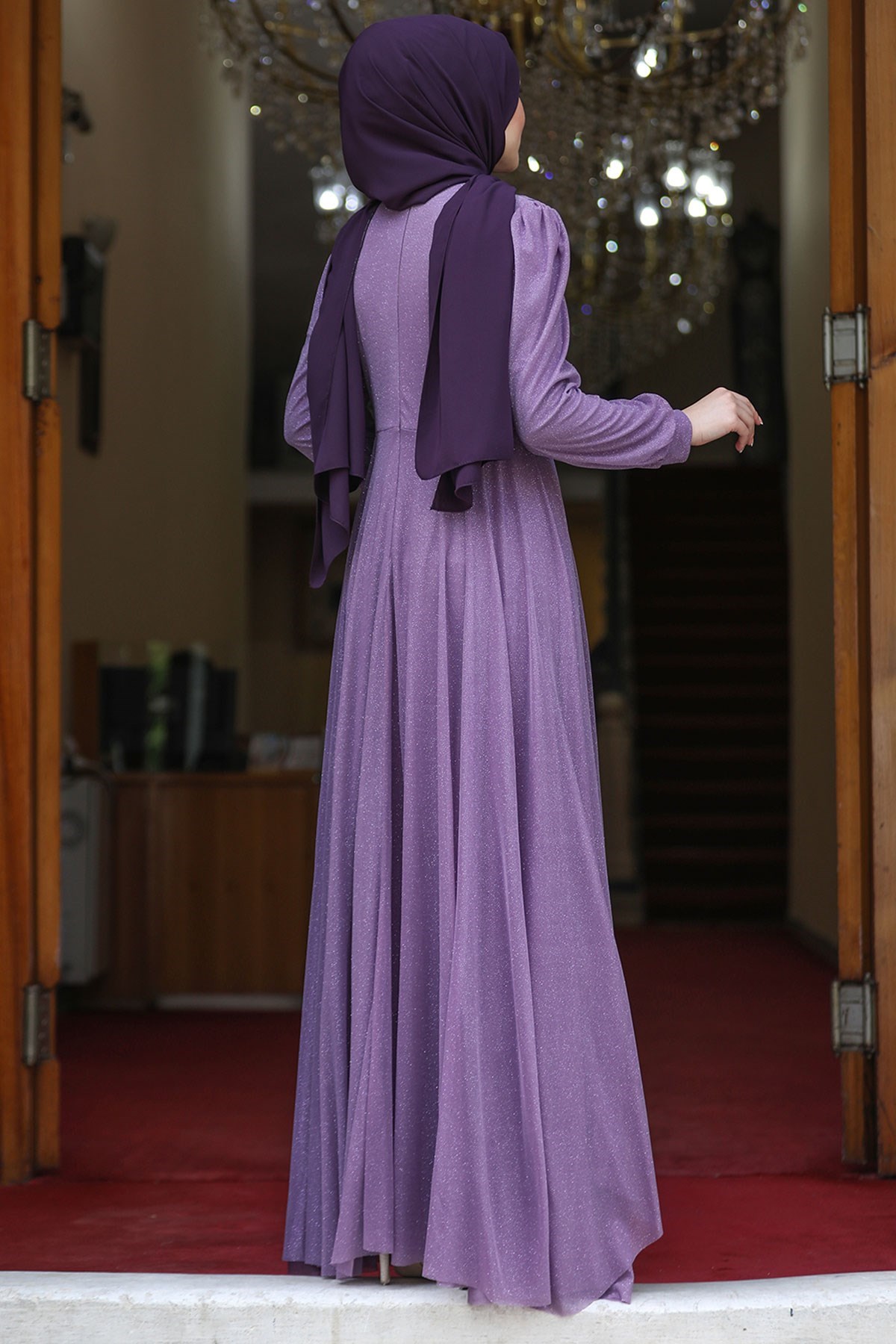 MİHRİMAH ABİYEAMH802-LİLAAmine Hüma