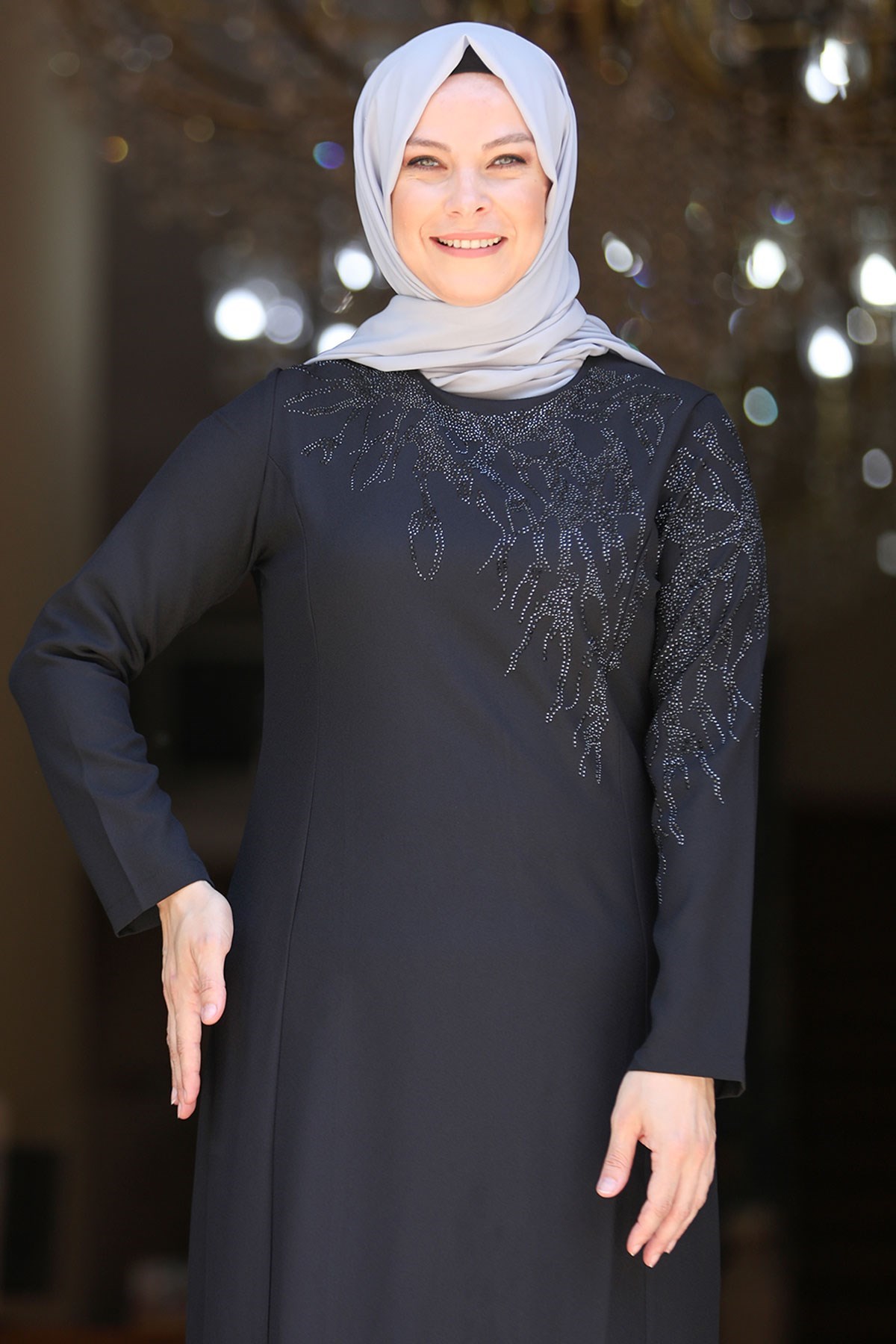 ANKA ABİYEAMH804-SİYAHAmine Hüma