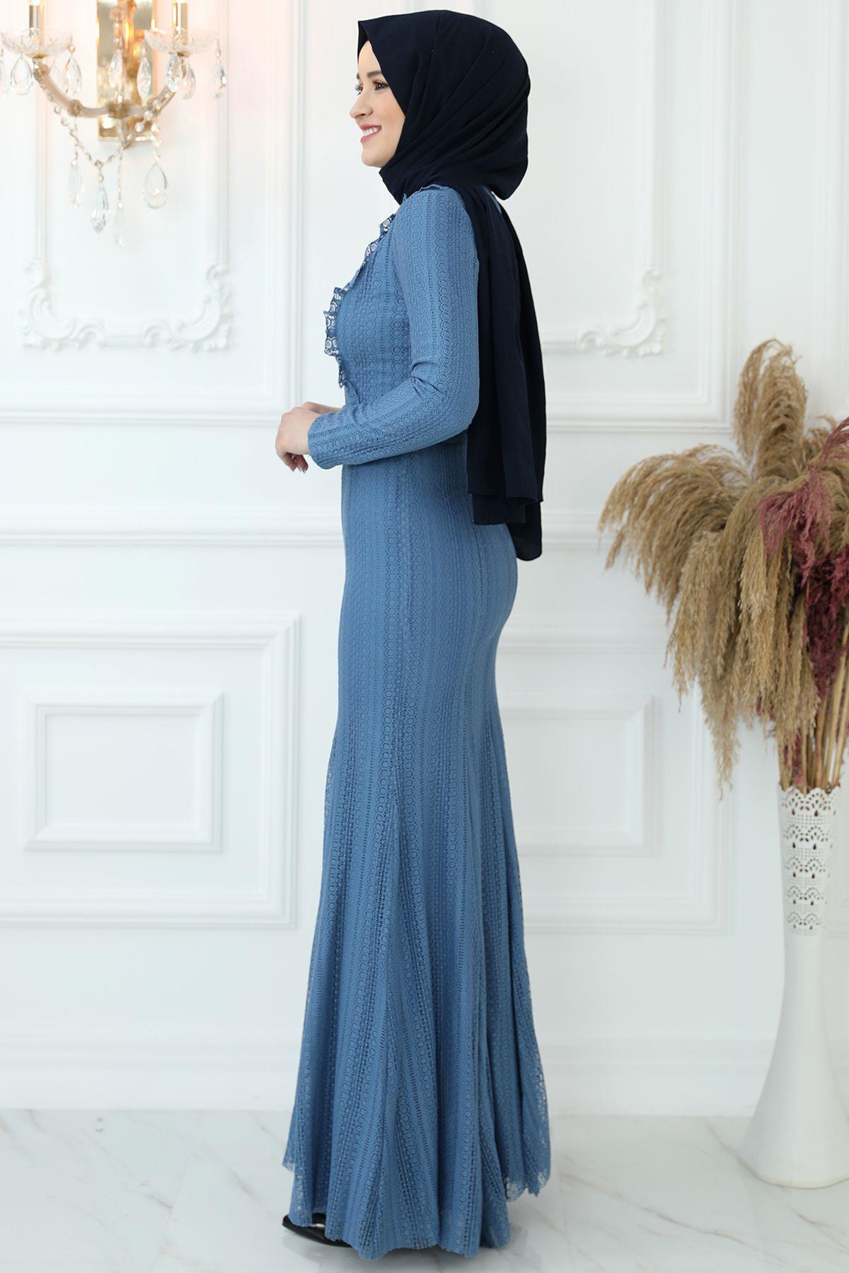 BELİN ABİYEAMH846-İNDİGOAmine Hüma