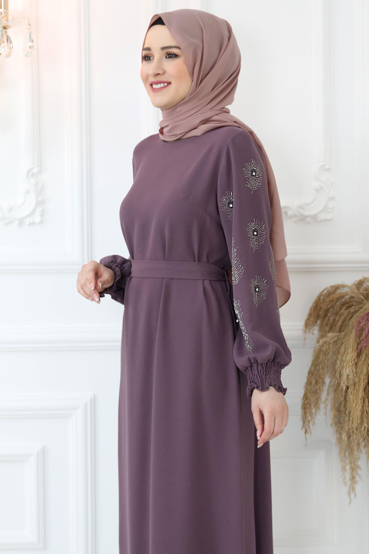 SAHRA ELBİSEAMH850-GÜL KURUSUAmine Hüma