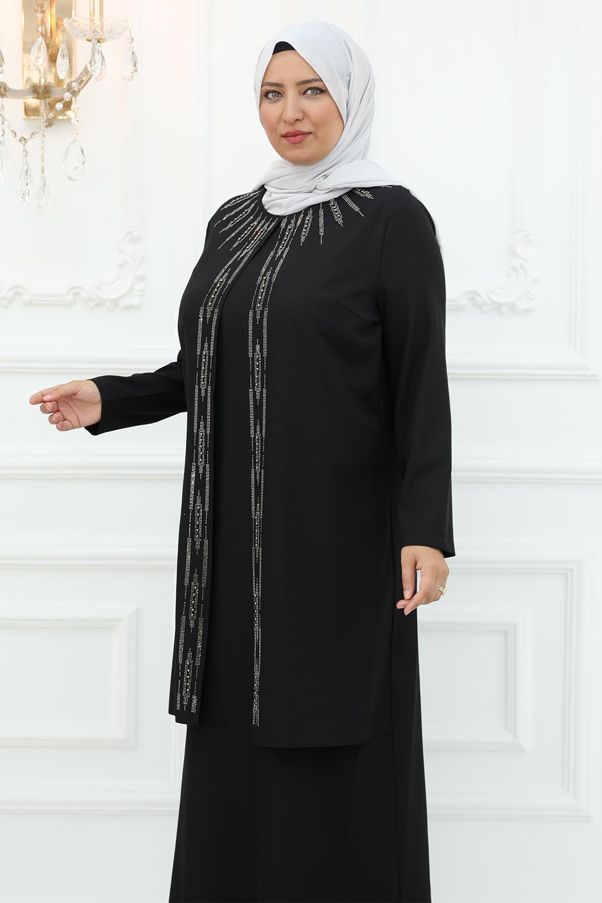 NİSA ABİYEAMH918-SİYAHAmine Hüma