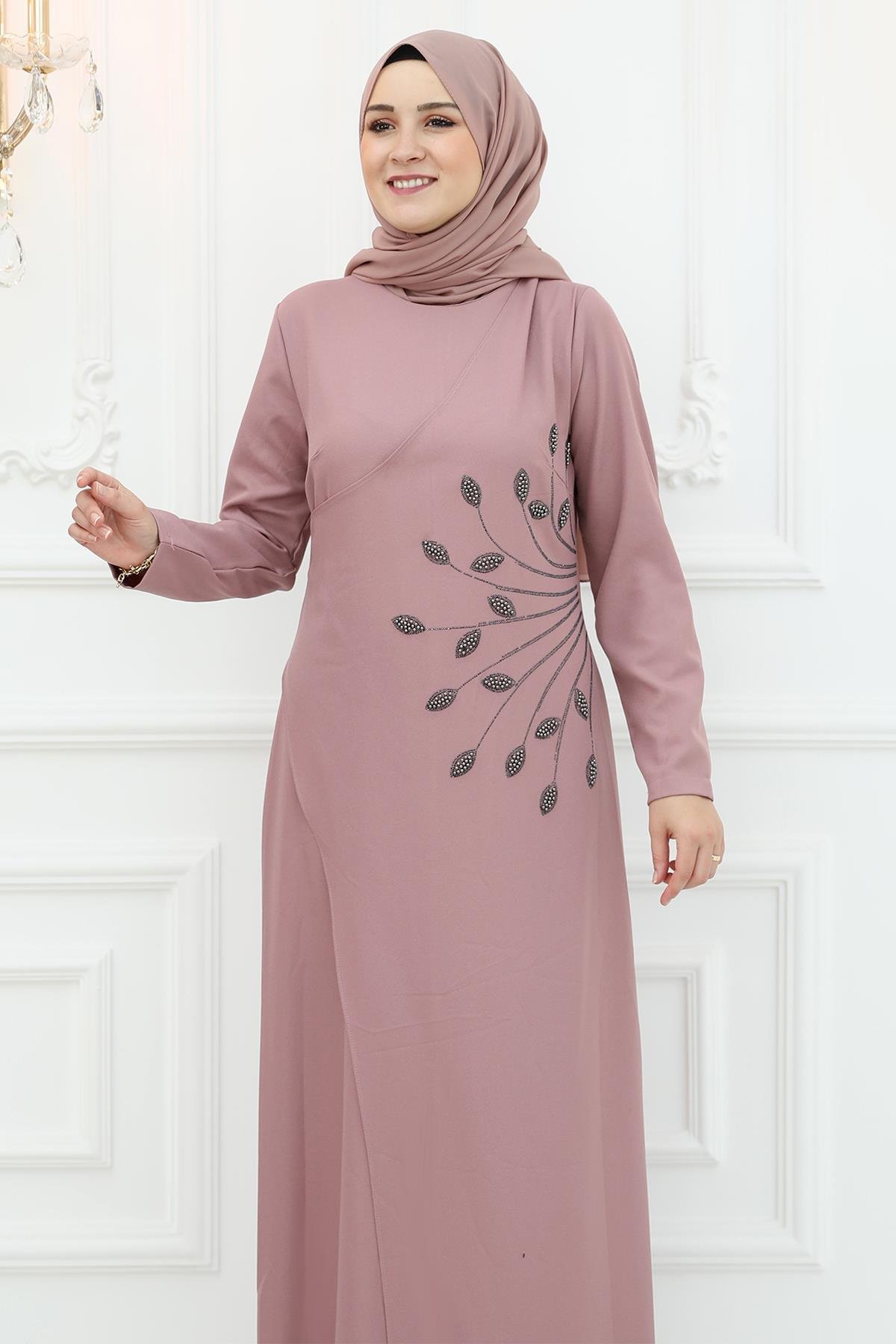 MİSLİNA ABİYEAMH932-GÜL KURUSUAmine Hüma