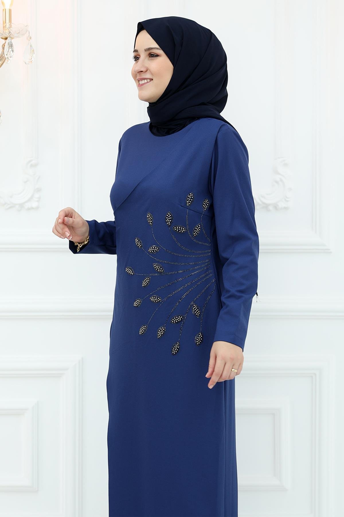 MİSLİNA ABİYEAMH932-İNDİGOAmine Hüma