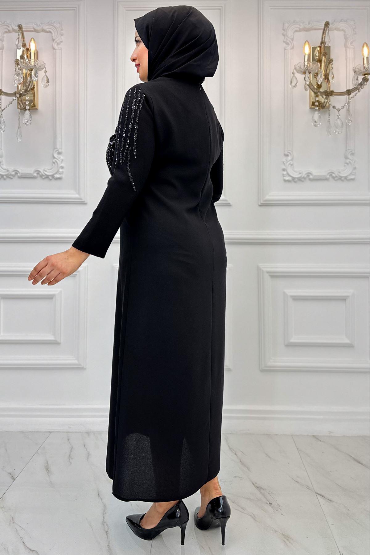 Cansel Abiye Siyah AMH964AMH964-SİYAHAmine Hüma