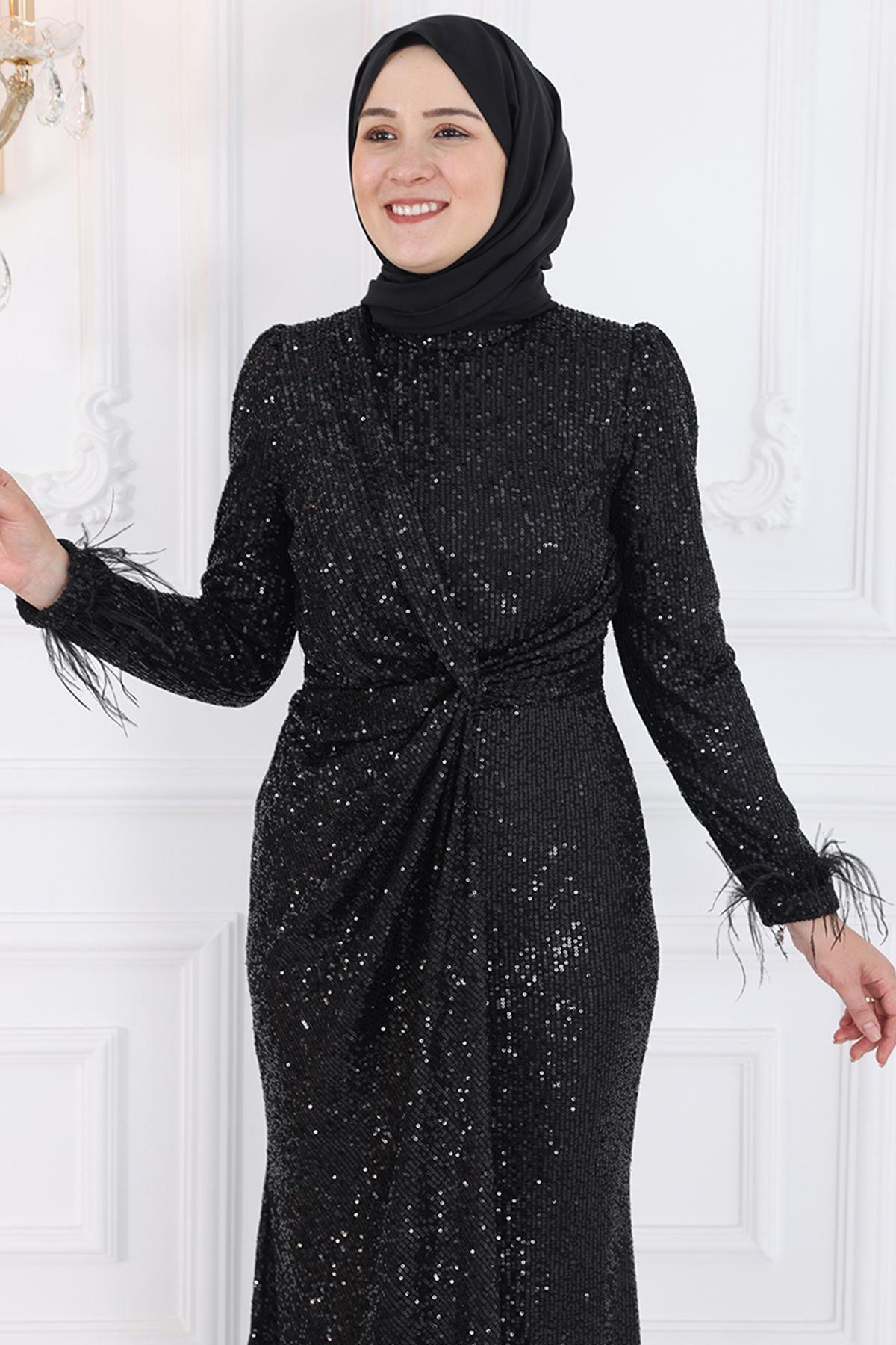 İKBAL ABİYEAMH998-SİYAHAmine Hüma