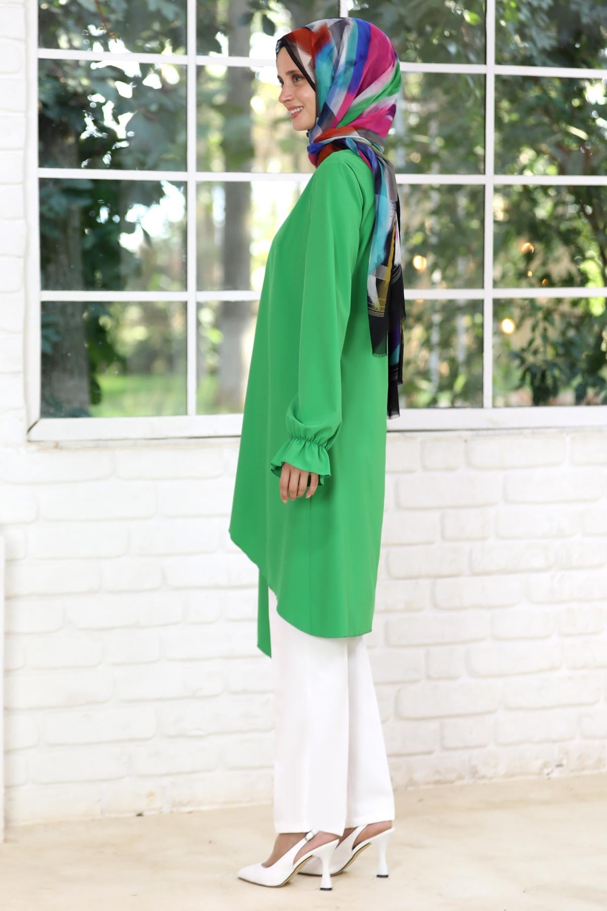 NİSA TUNİKELB20-YEŞİLElben