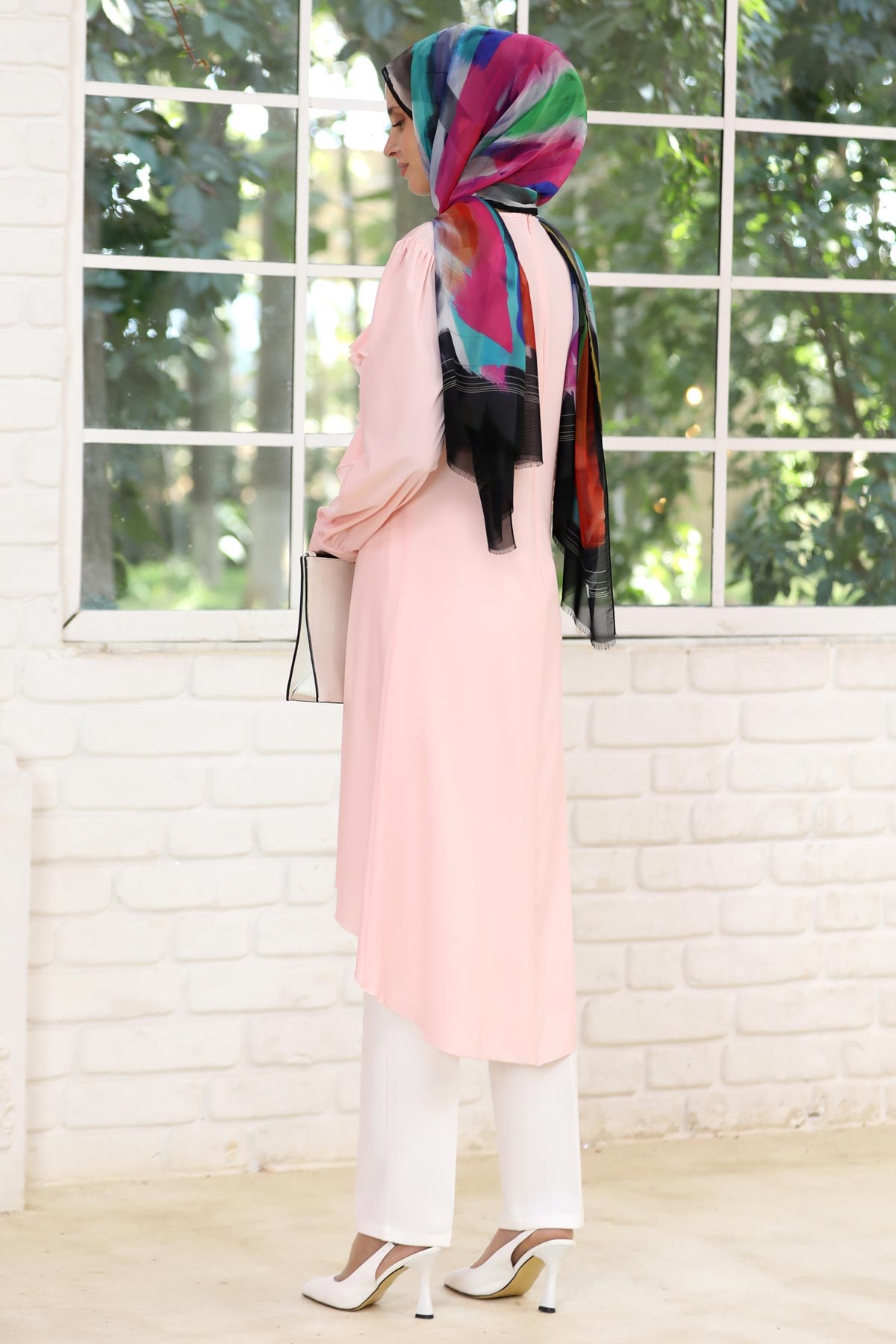 Nehir Tunik Pudra ELB28ELB28-PUDRAElben