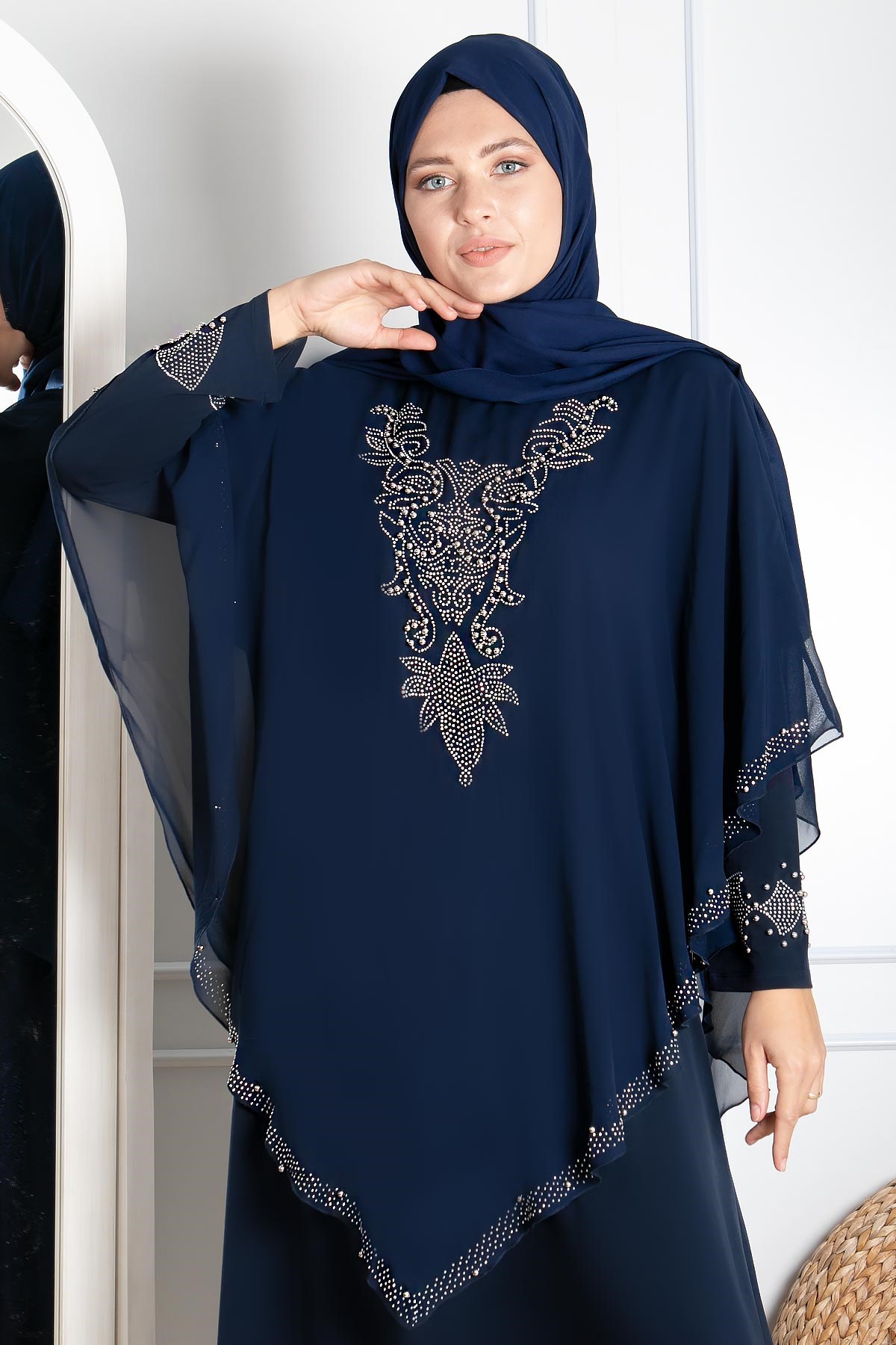 GÜLBİN ABİYEFHM642-LACİVERTFahima