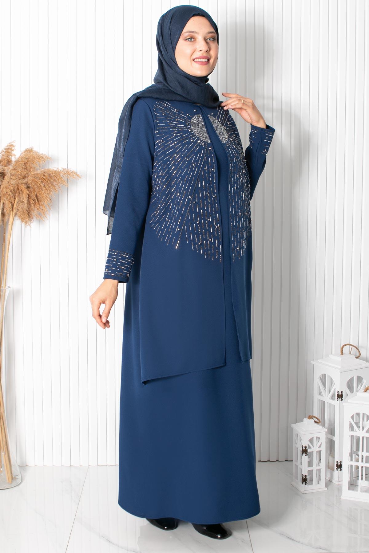 GÜNEŞ ABİYEFHM892-LACİVERTFahima